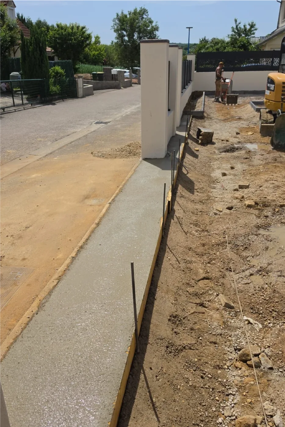 Ferraillage et coffrage béton armé des fondations, RK Aménagement