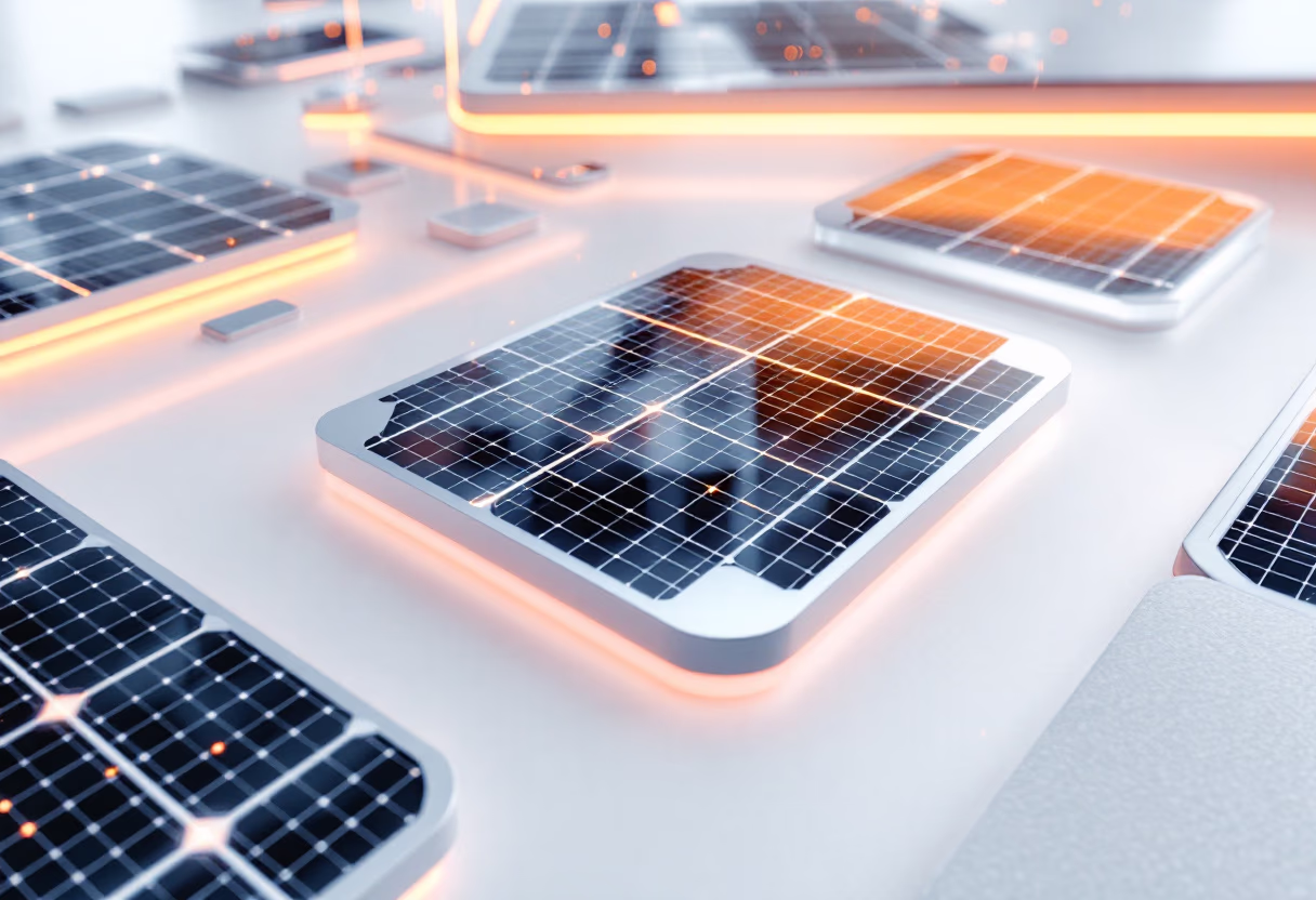 [digital project] image of solar technology advancements (for a solar panel installer)