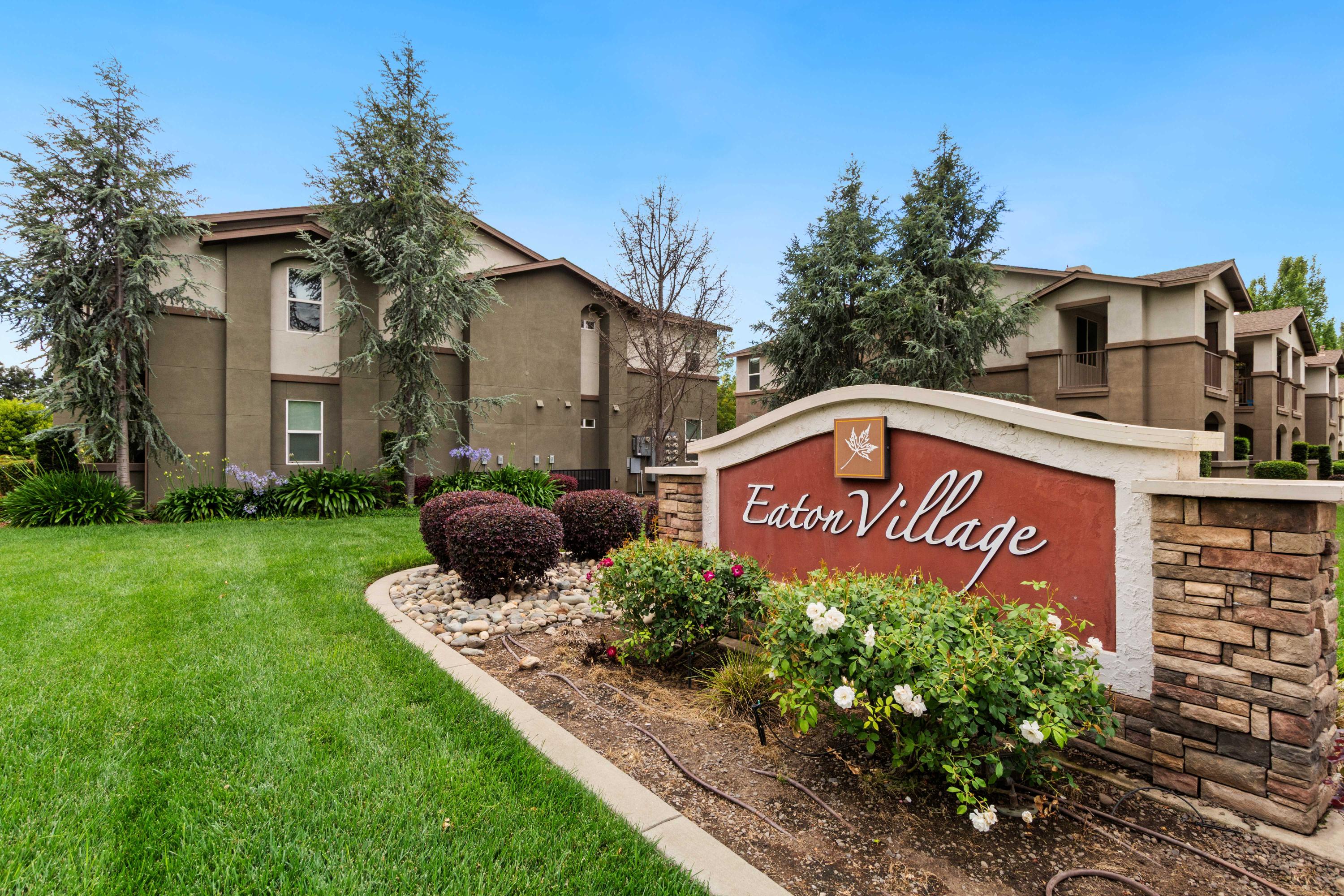 Eaton village property sign