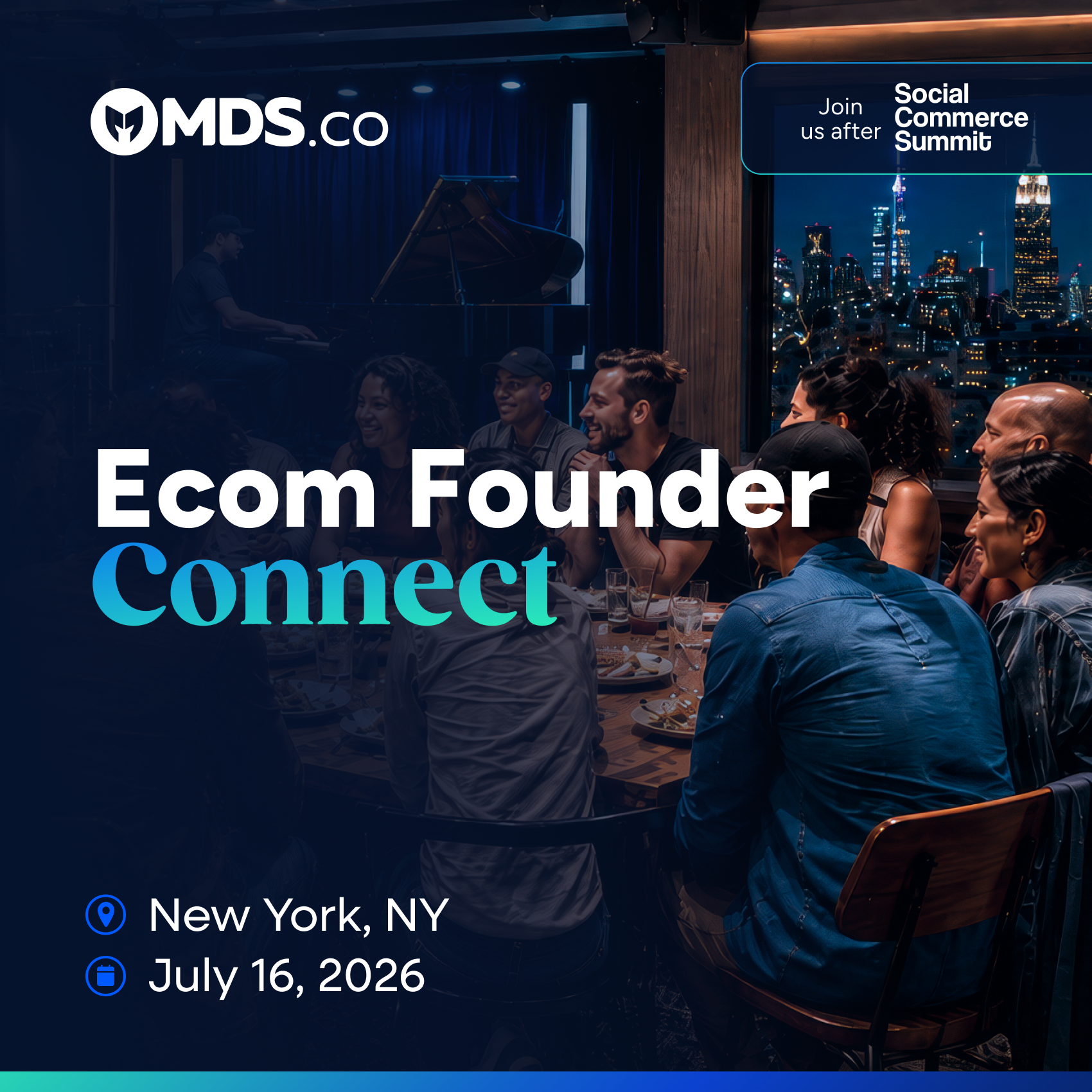 Ecom Founder Connect Dinner NY