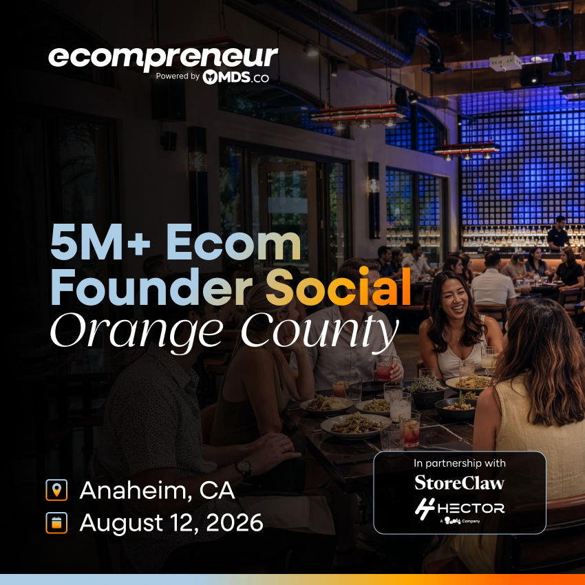 Orange Co Ecom Founder Social Aug 2026