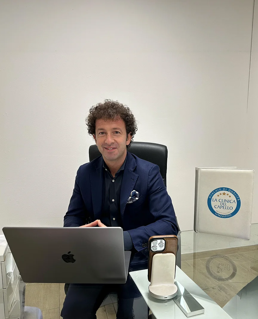 Tricologo Raffaele Grillo fondatore della Clinica del Capello