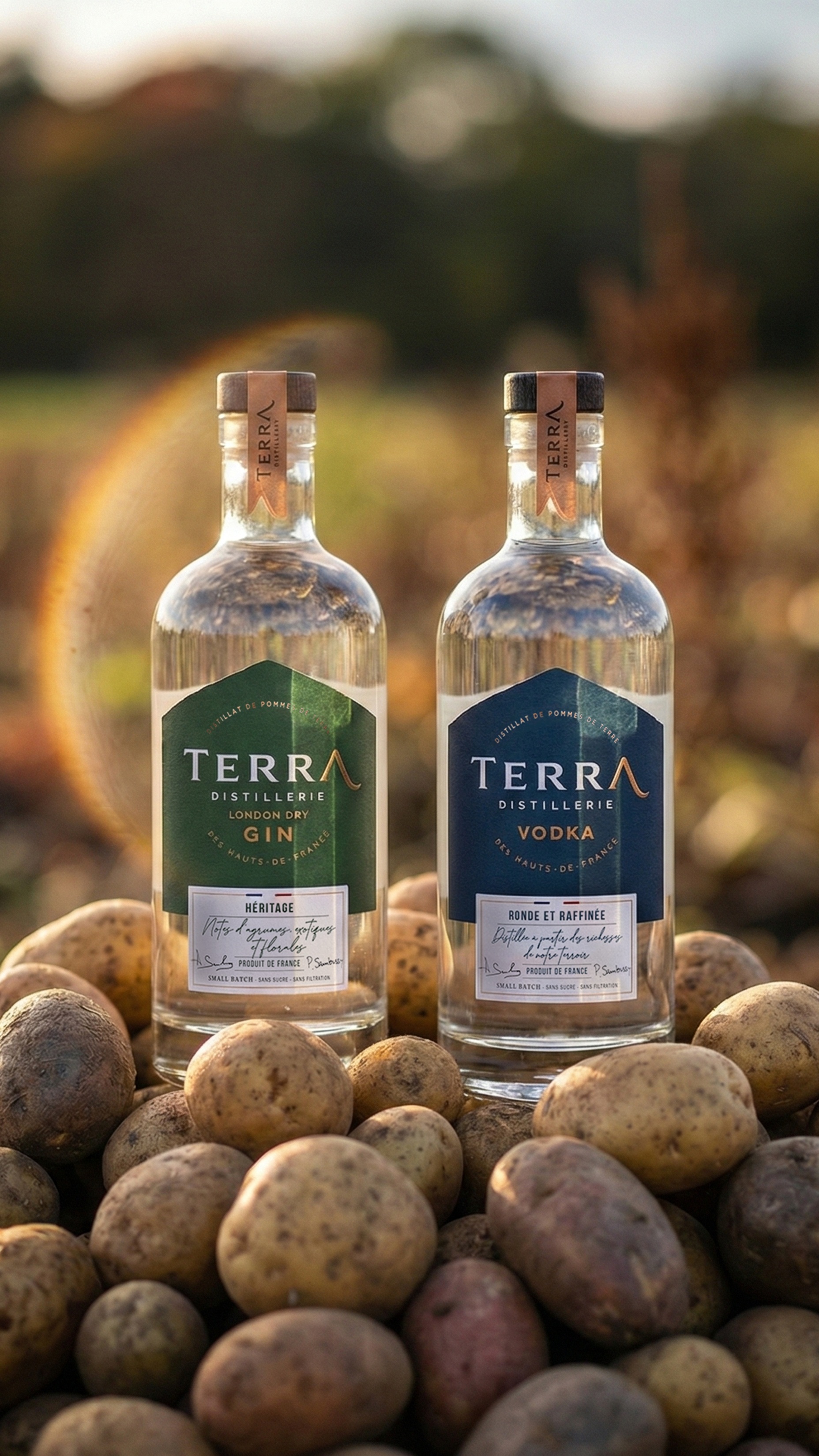 THE vodka de pomme de terre...