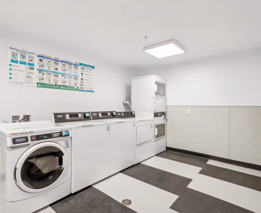 Laundry area