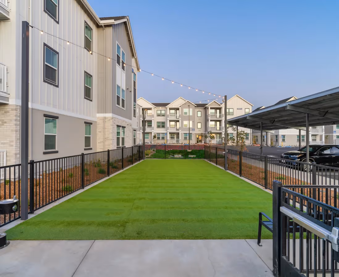 Turf area