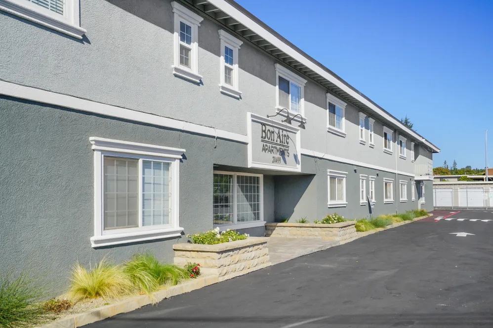 Exterior of leasing office