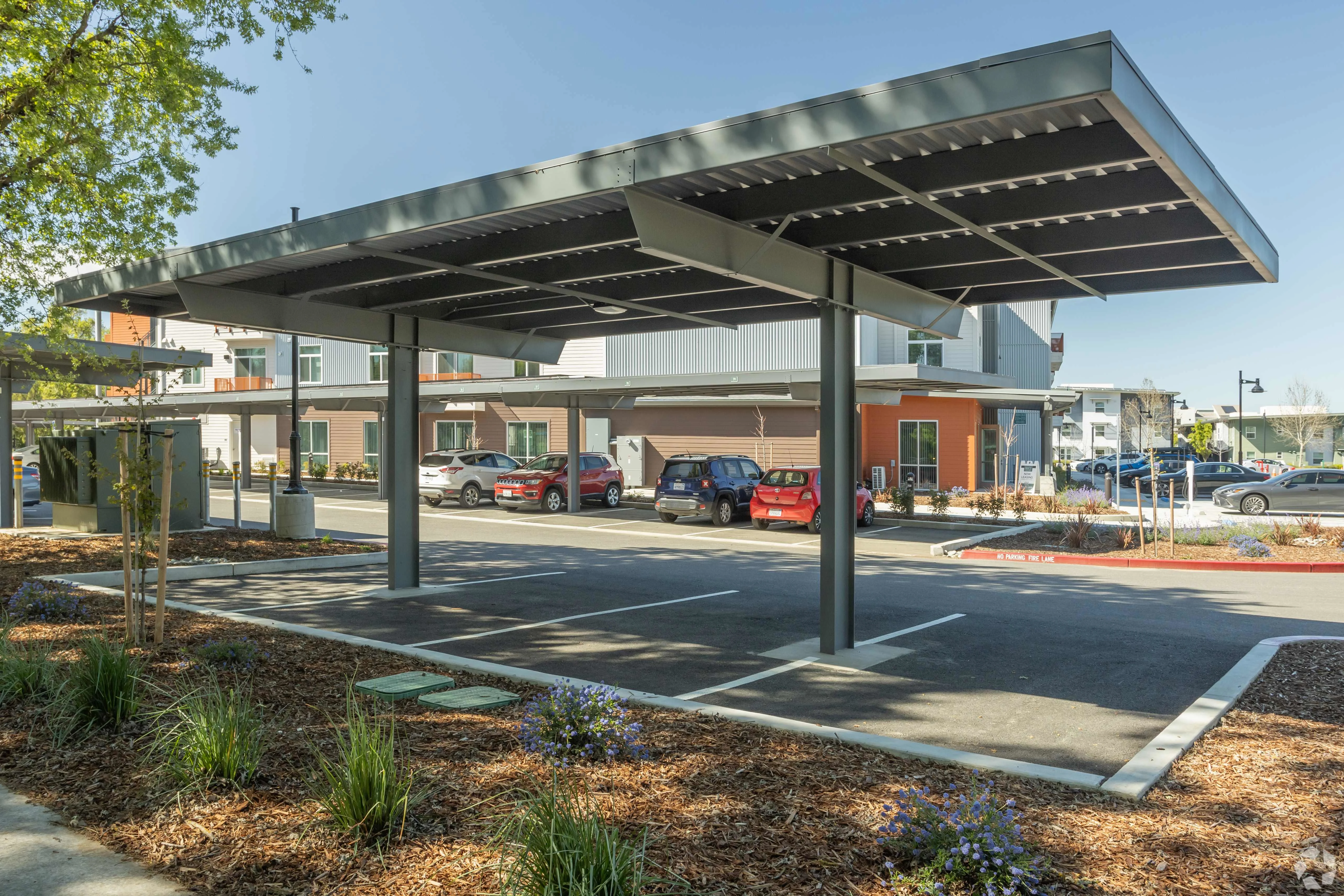Covered parking