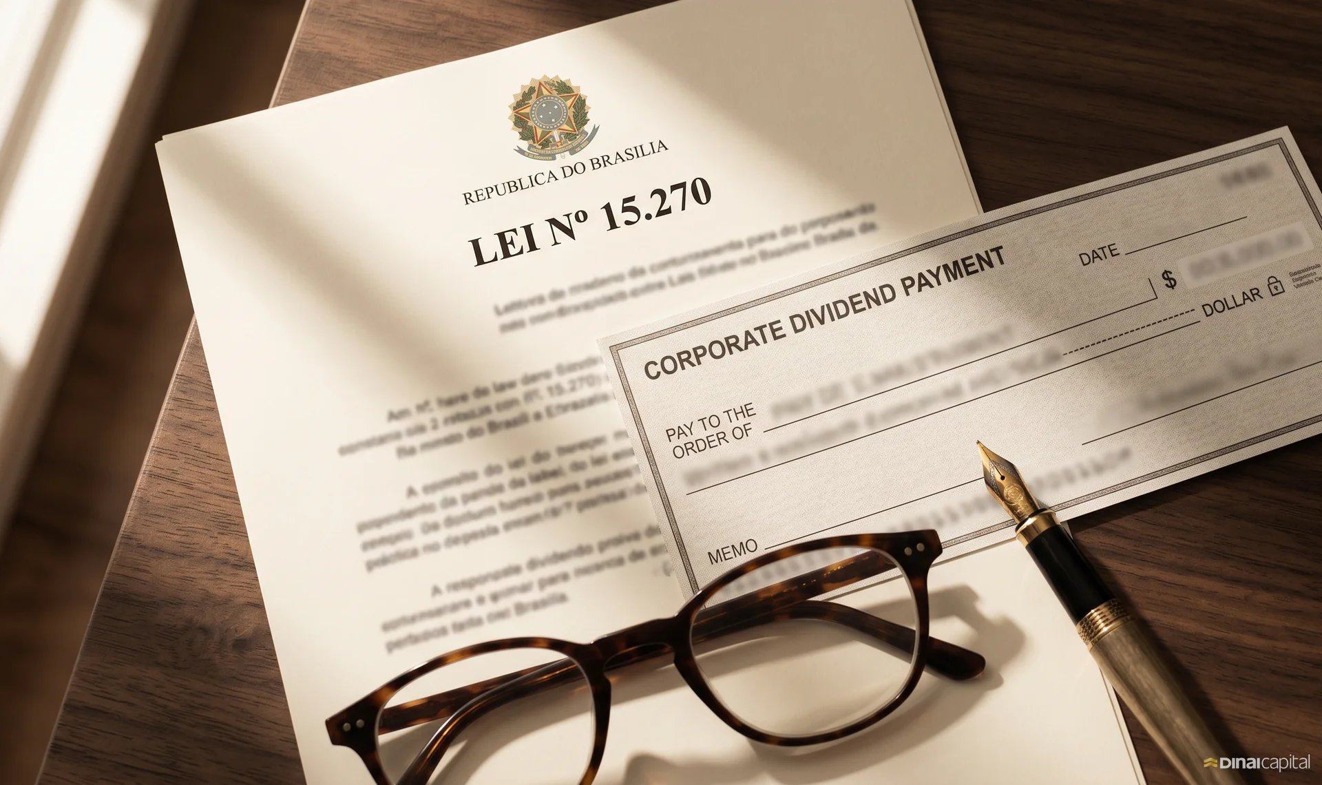 Hero — Viver de dividendos: quanto investido precisa pós Lei 15.270/2025