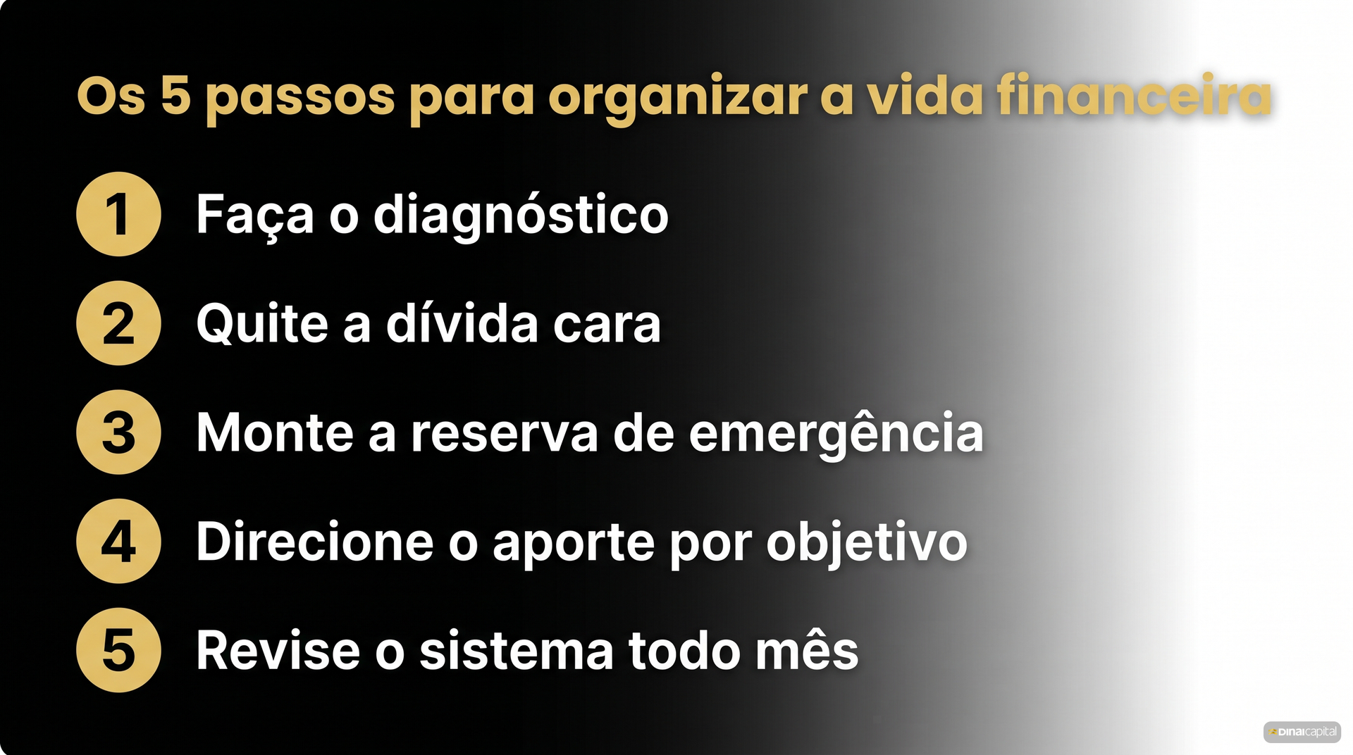 Cinco passos