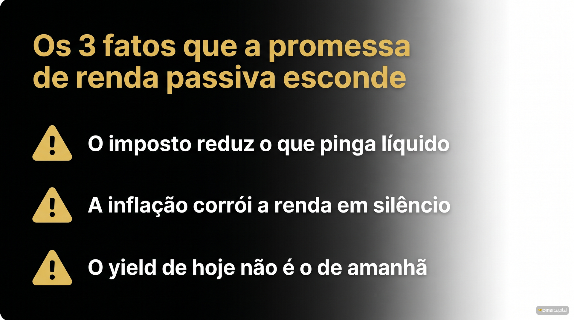 Tres fatos