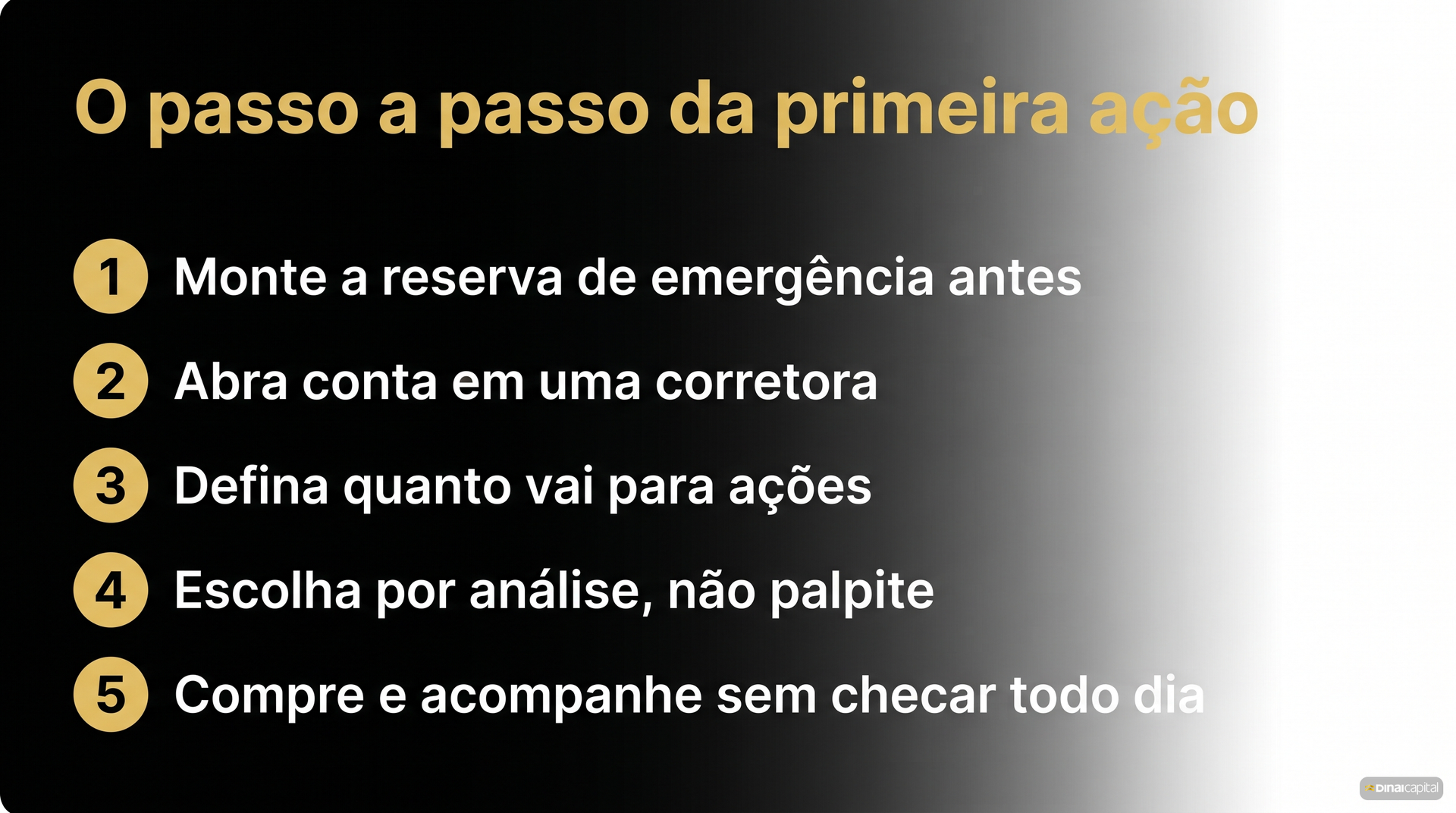 Passo a passo