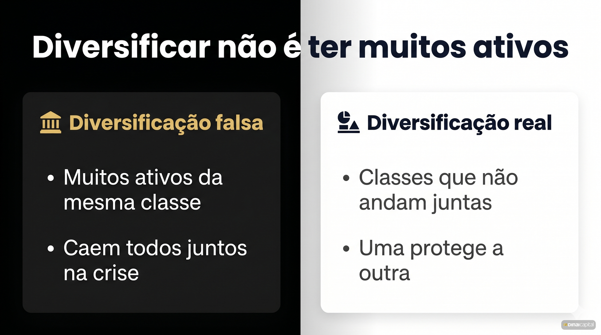 Falsa vs real