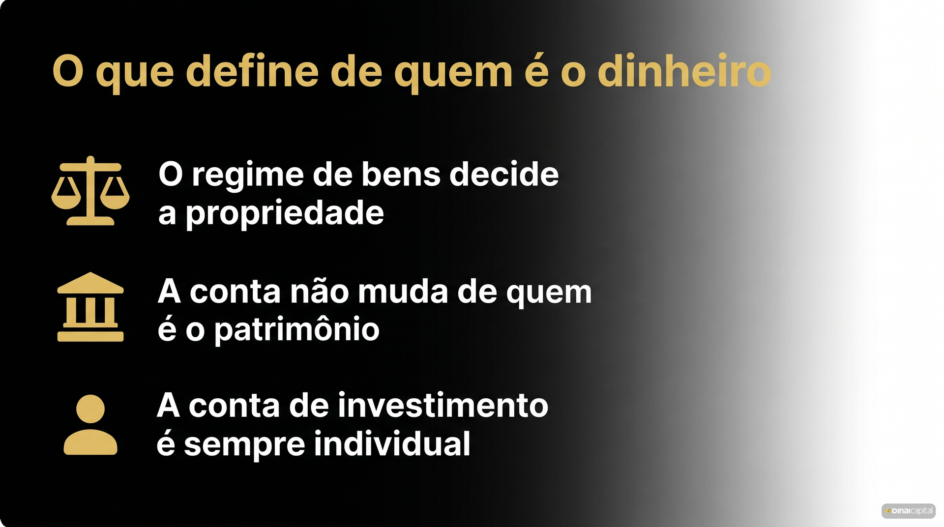 De quem e o dinheiro