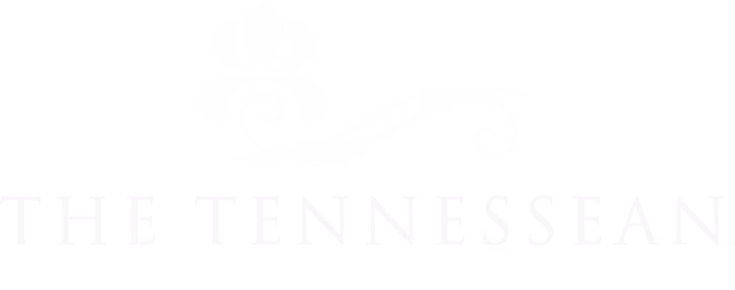The word 'THE TENNESSEAN' in uppercase serif font, displayed in white text on a transparent or very light background.