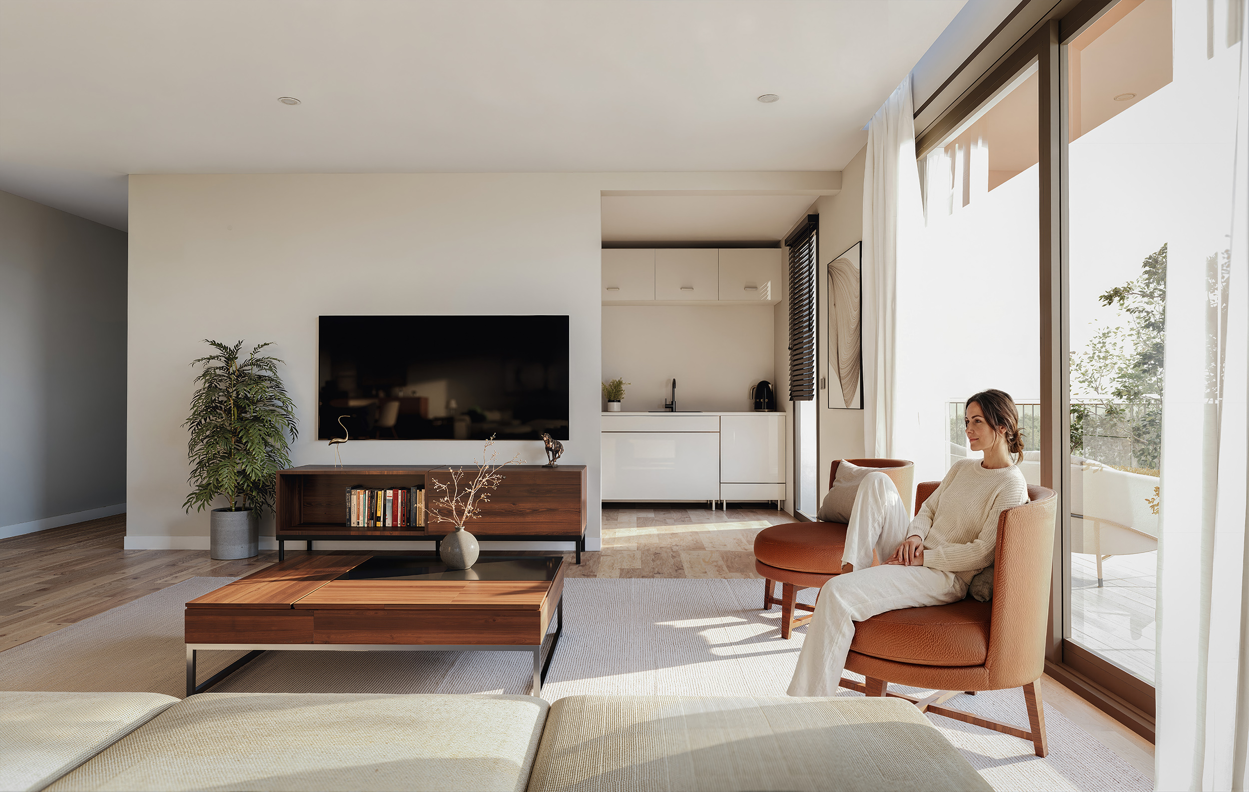 Royal Cabanas living room