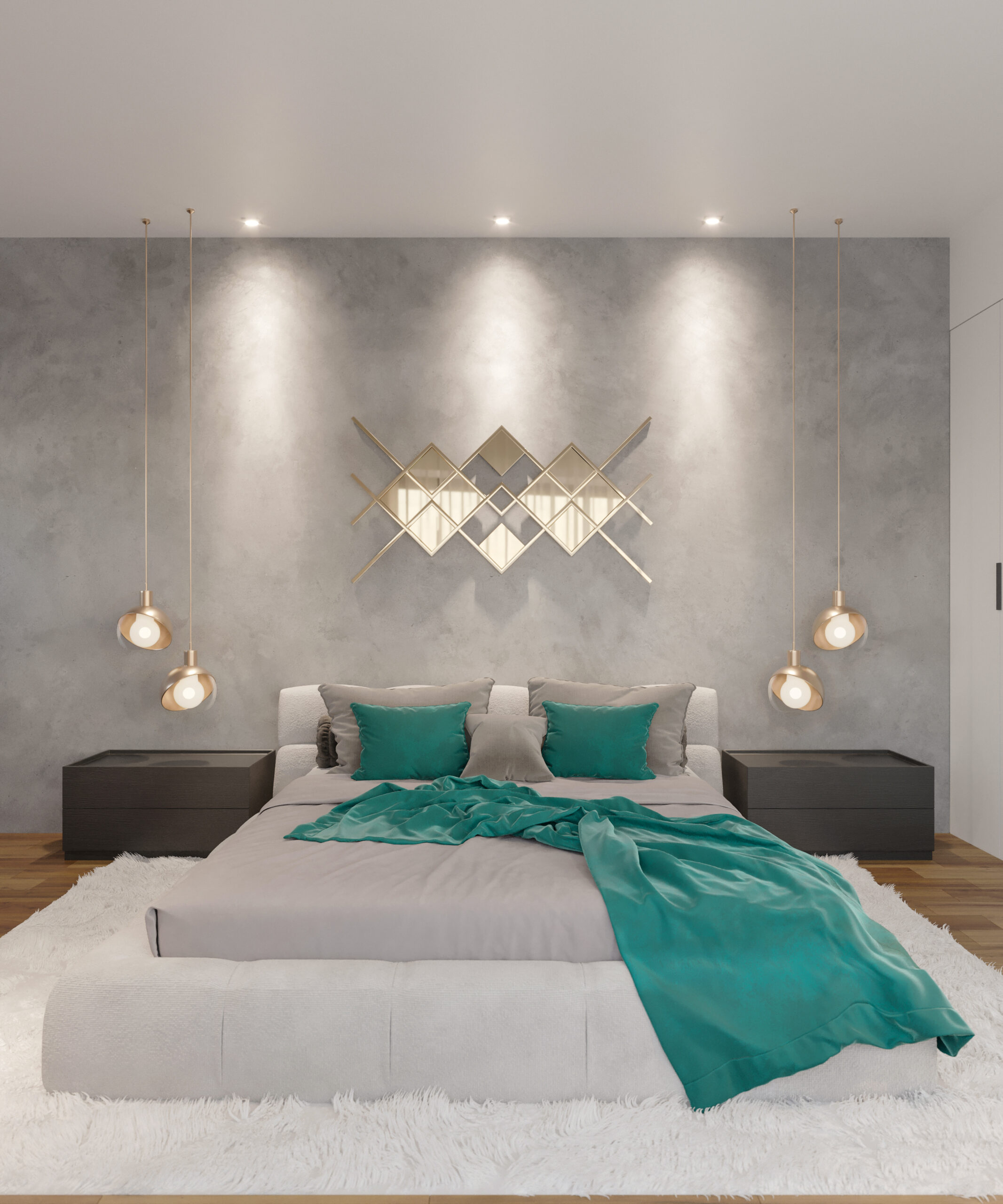 Atrium bedroom