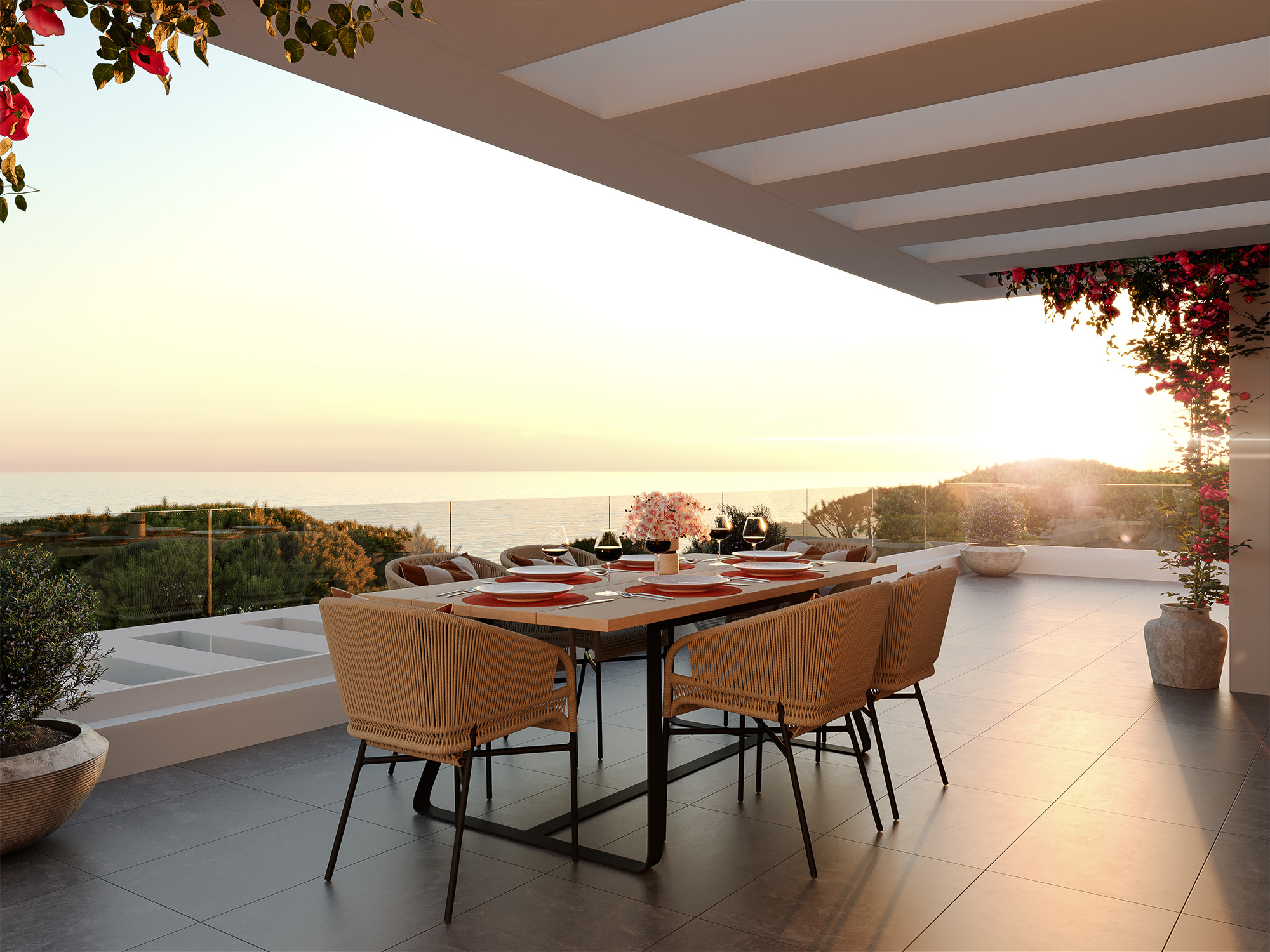 Moradia Tavira rooftop terrace