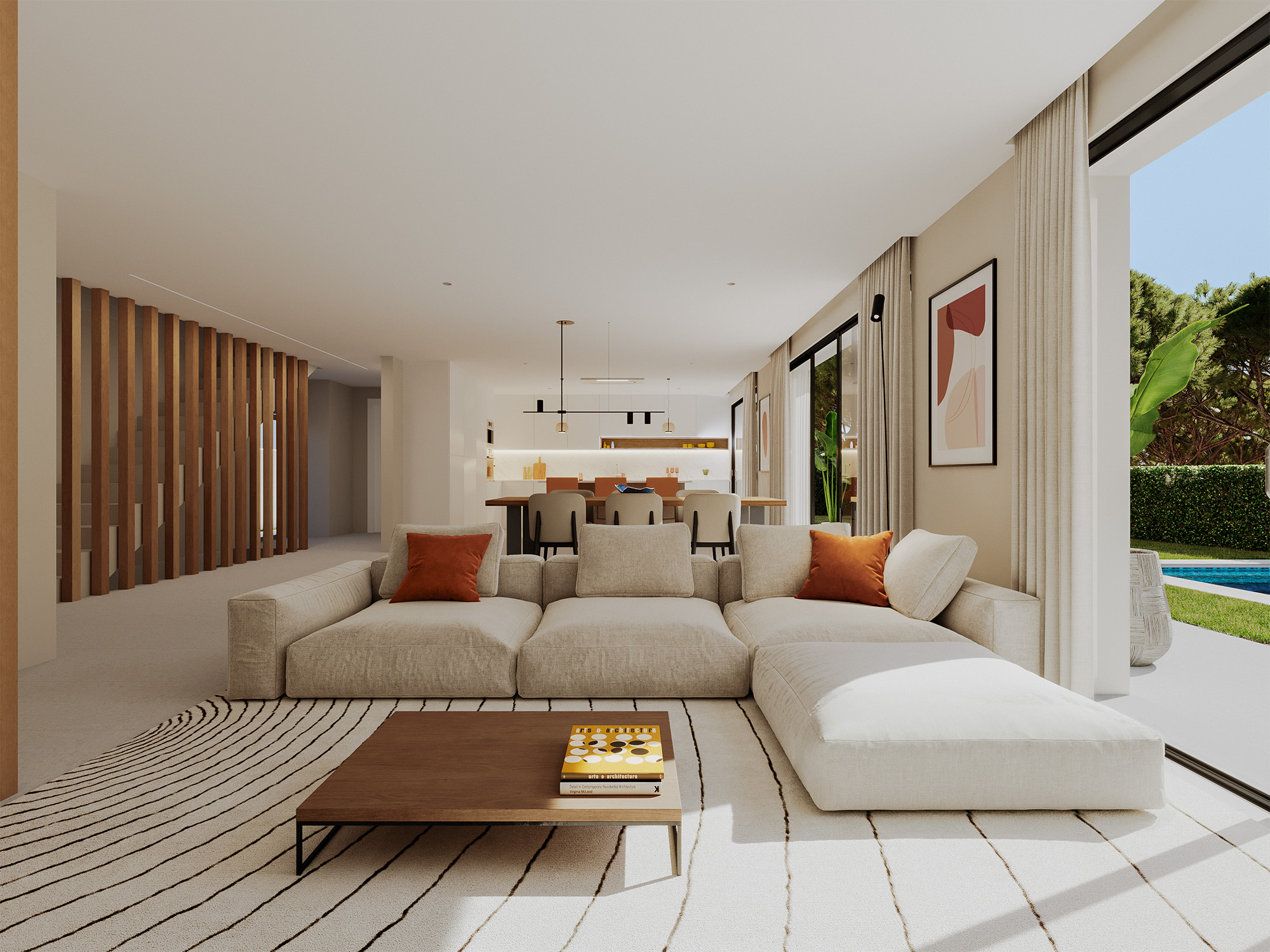 Moradia Tavira living room