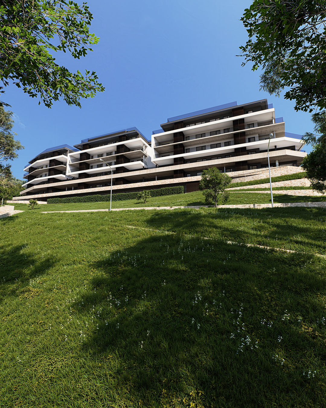 Aurea Residences exterior corner view