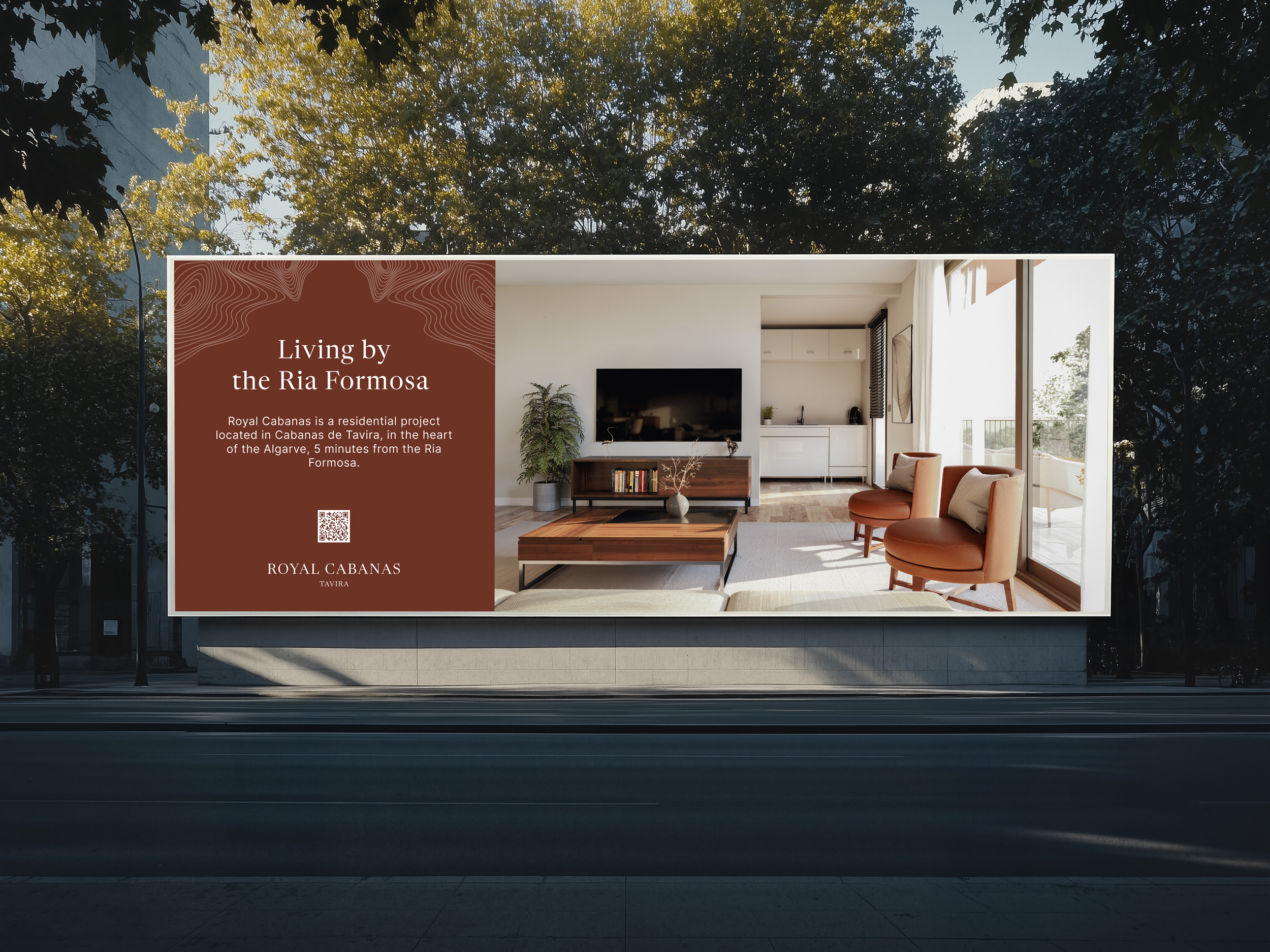 Royal Cabanas billboard mockup