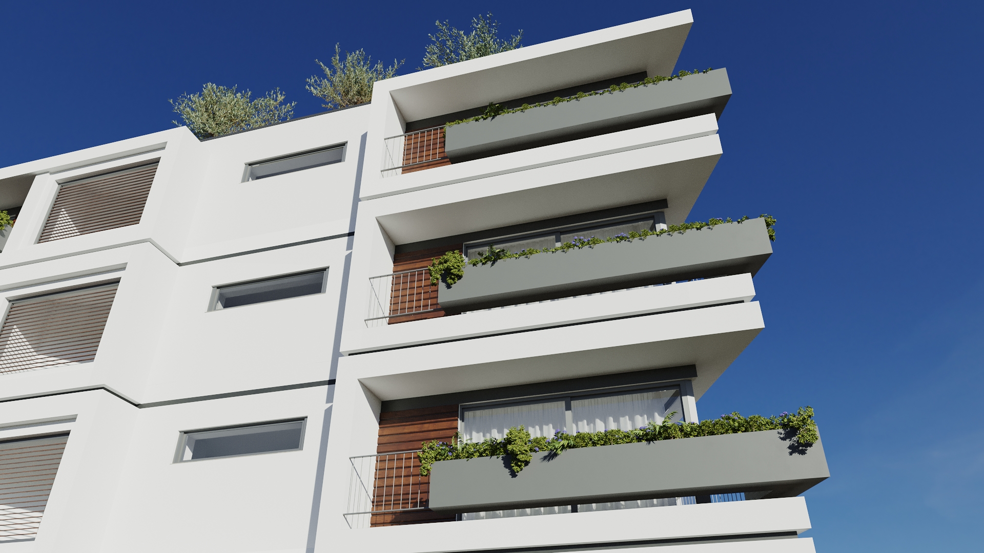 Atrium exterior view