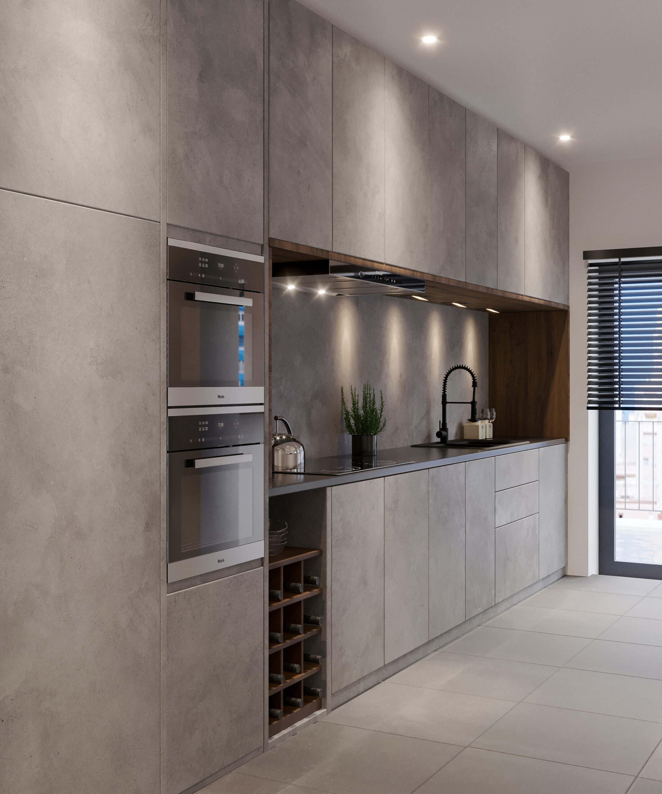 Atrium kitchen