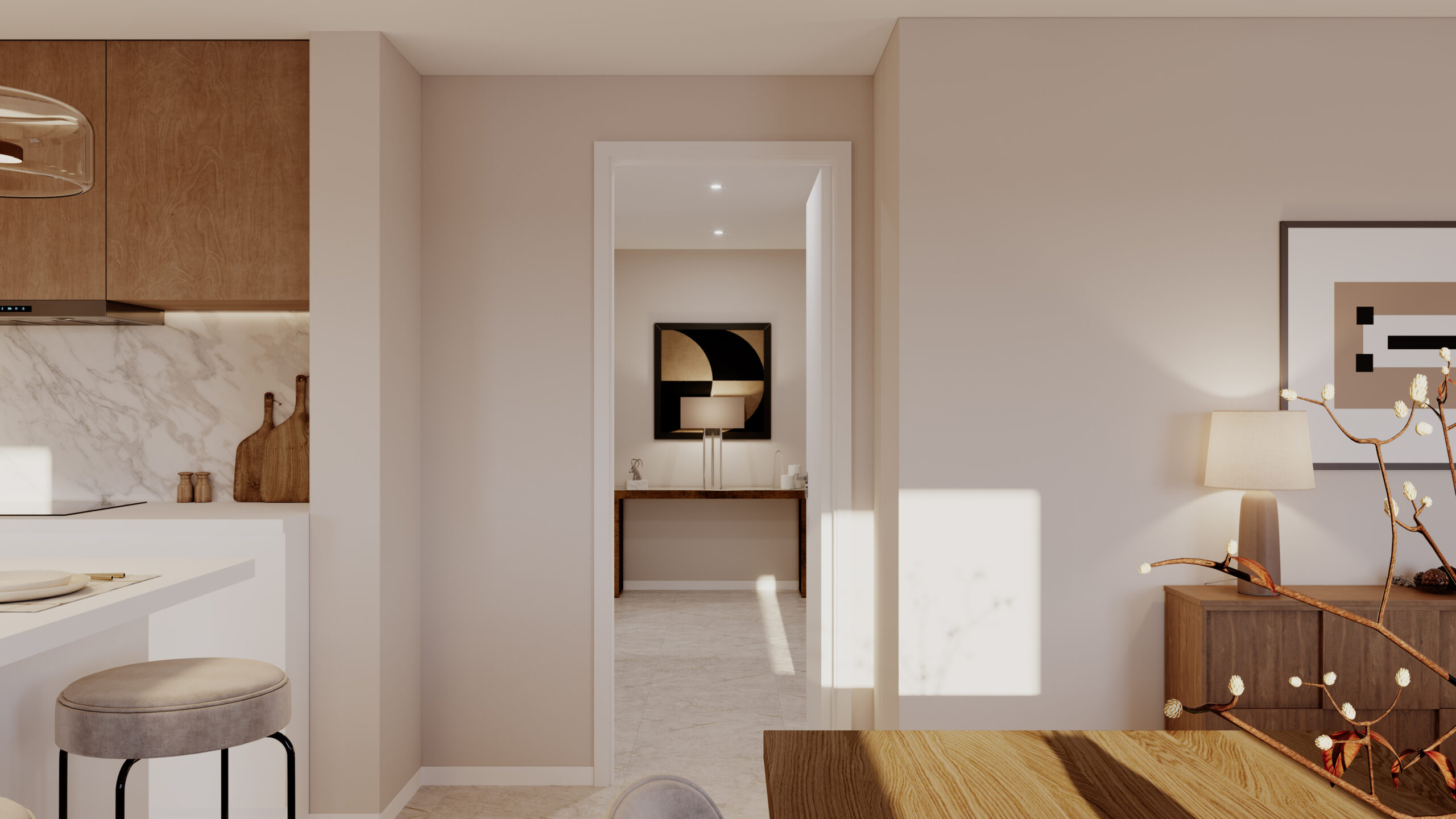 Aurea Residences kitchen