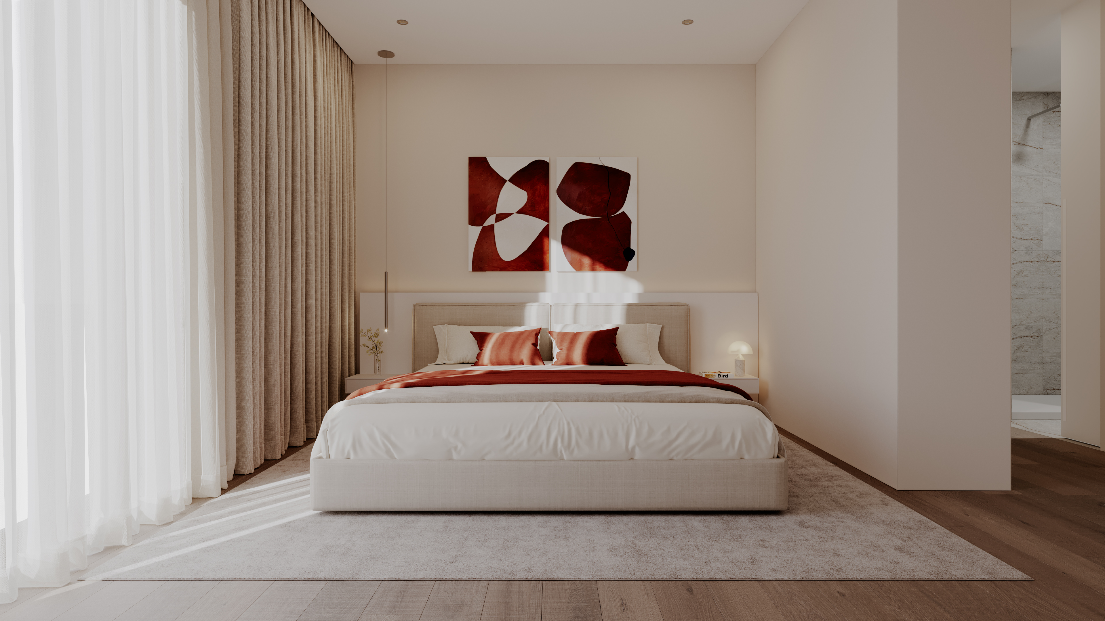Aurea Residences bedroom corner view