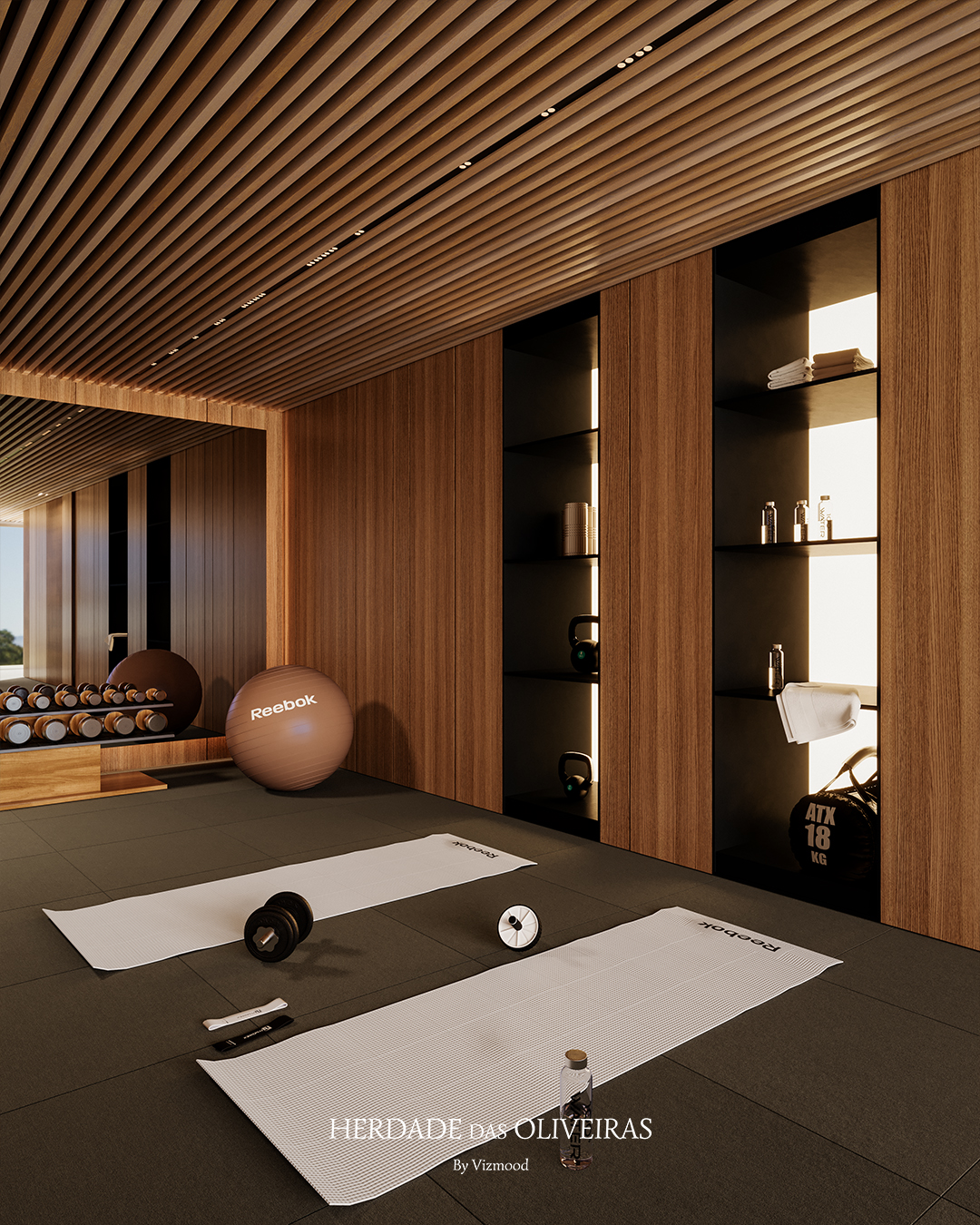 Aurea Residences living room corner view