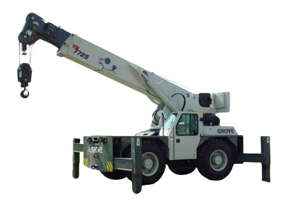 Grove YB 7725 25-ton carry deck crane
