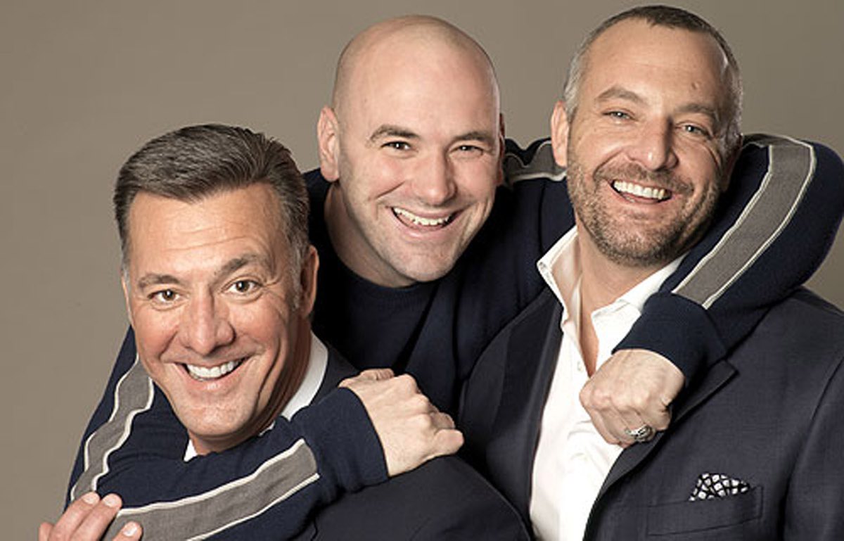 Dana White and the Fertitta Brothers