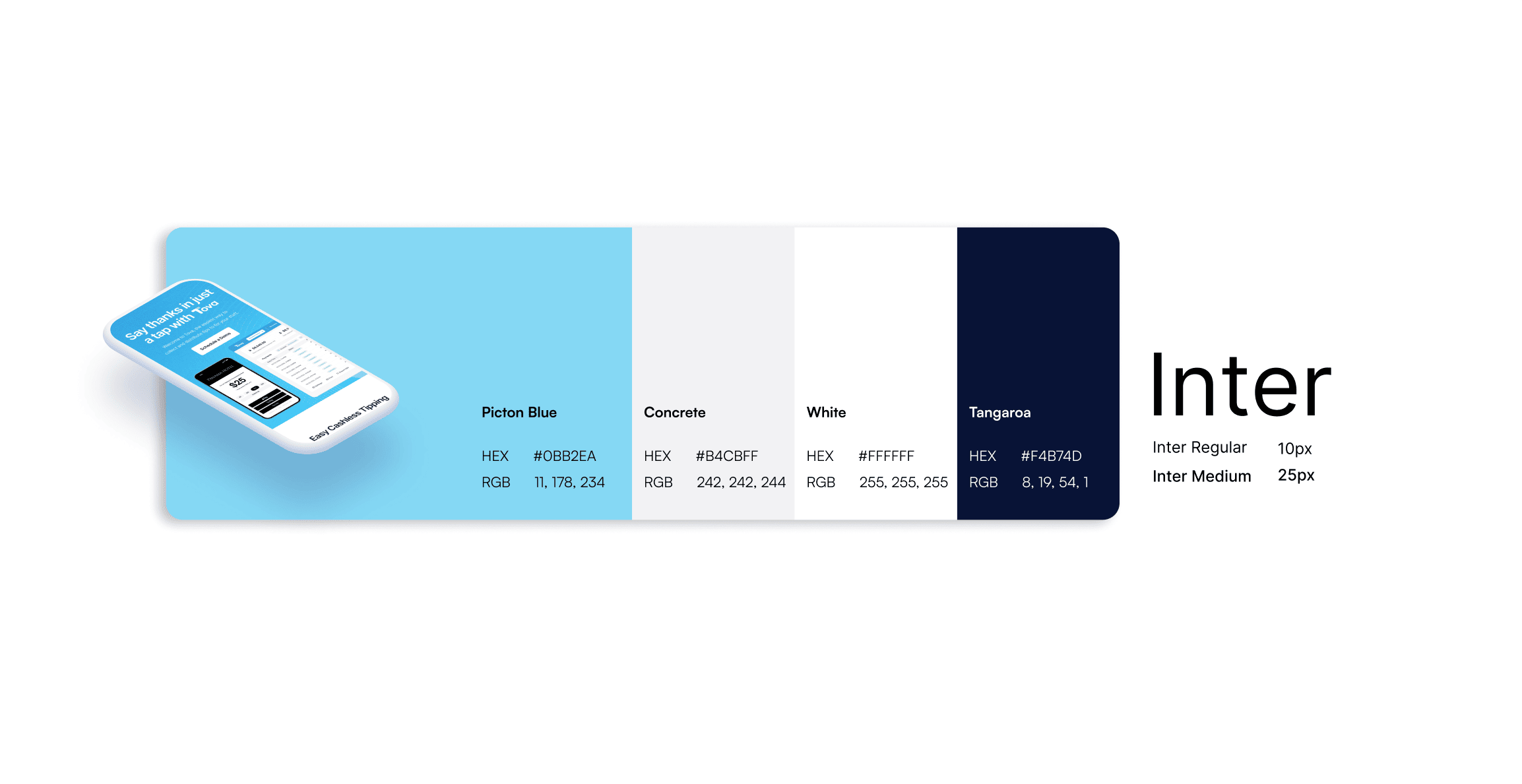 Branding Guideline for Tova by Brand Vision Marketing