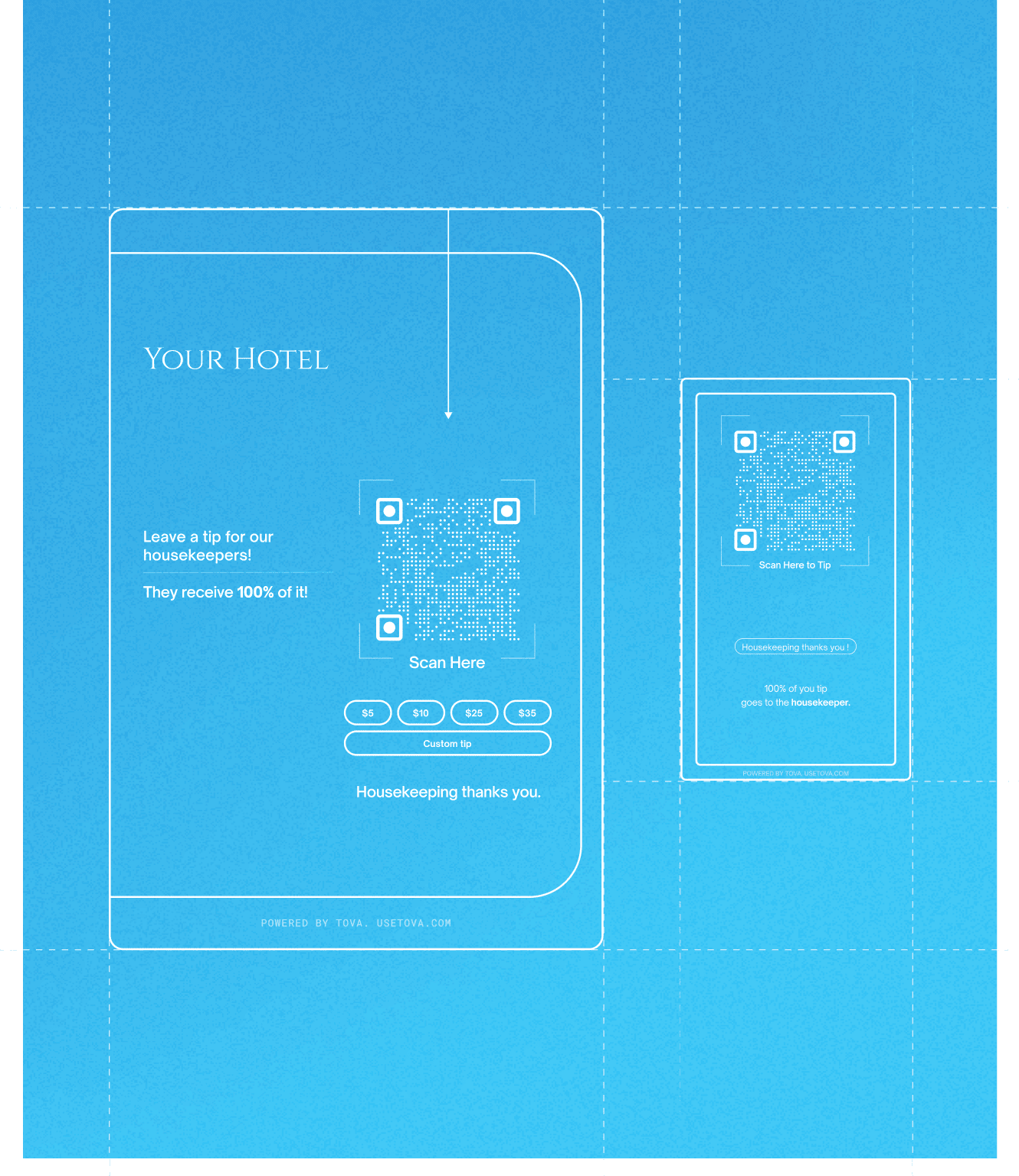 All new Post Design for Tova by Brand Vision