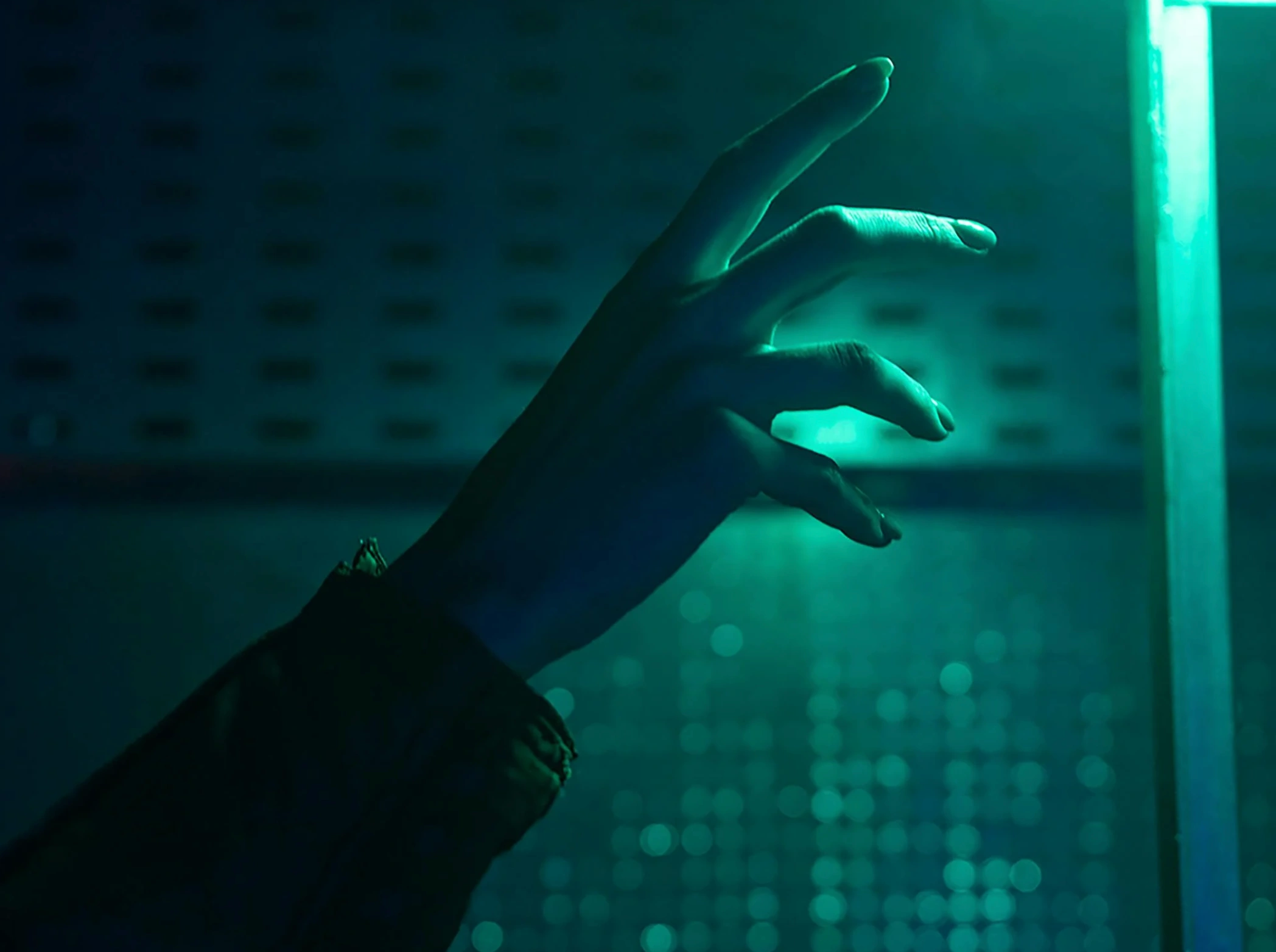 image of a digital-style touch