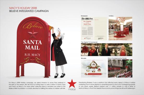Macy's "Believe" marketing campaign
