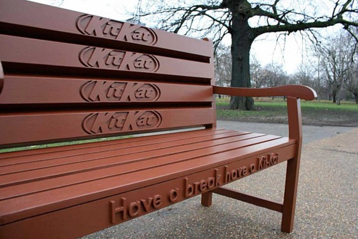 Guerrilla marketing kit kat