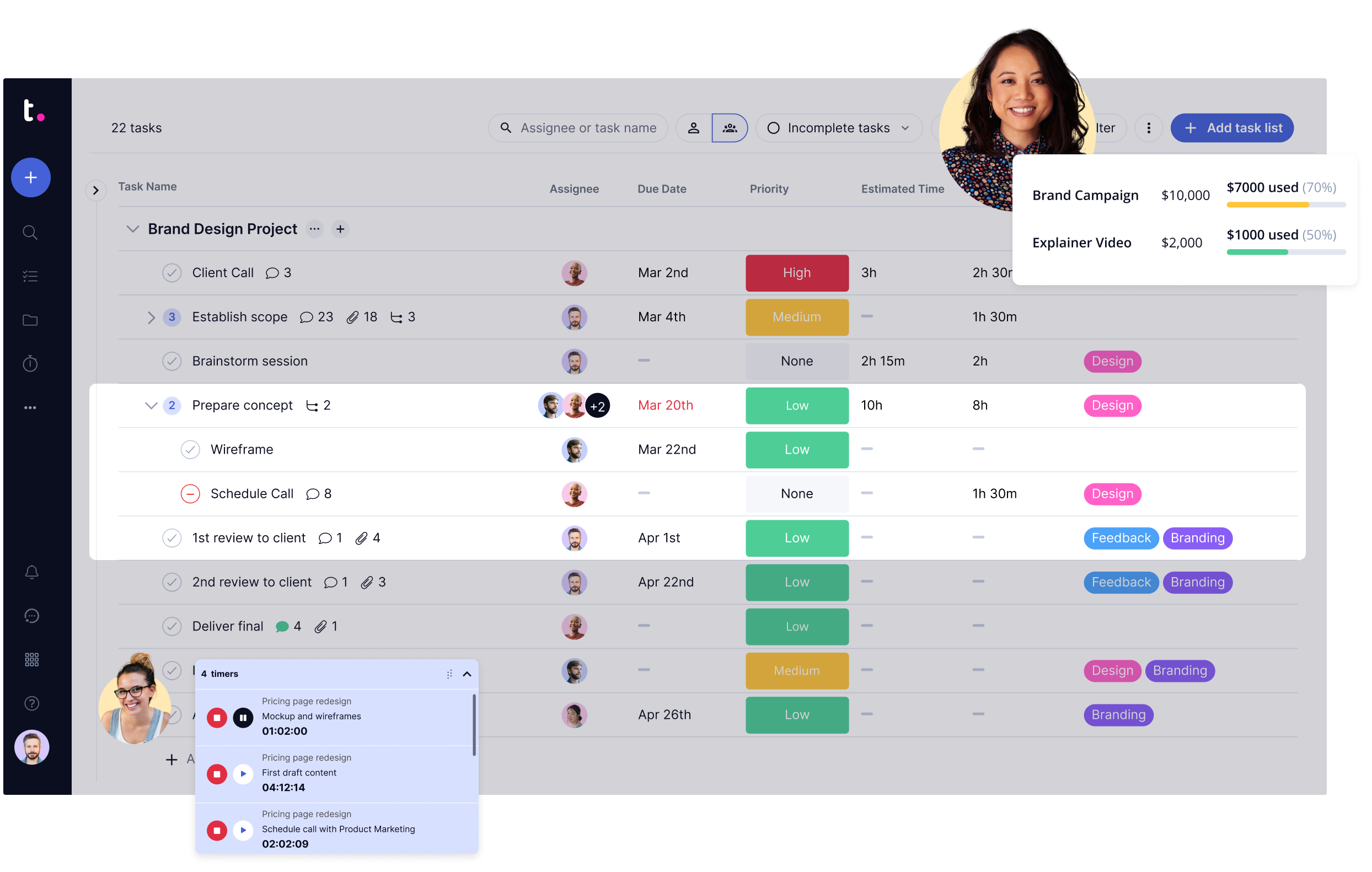Product Tour: Features Made To Manage Client Work | Teamwork.com