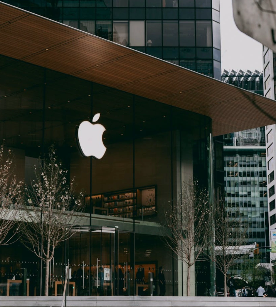 apple brand logo