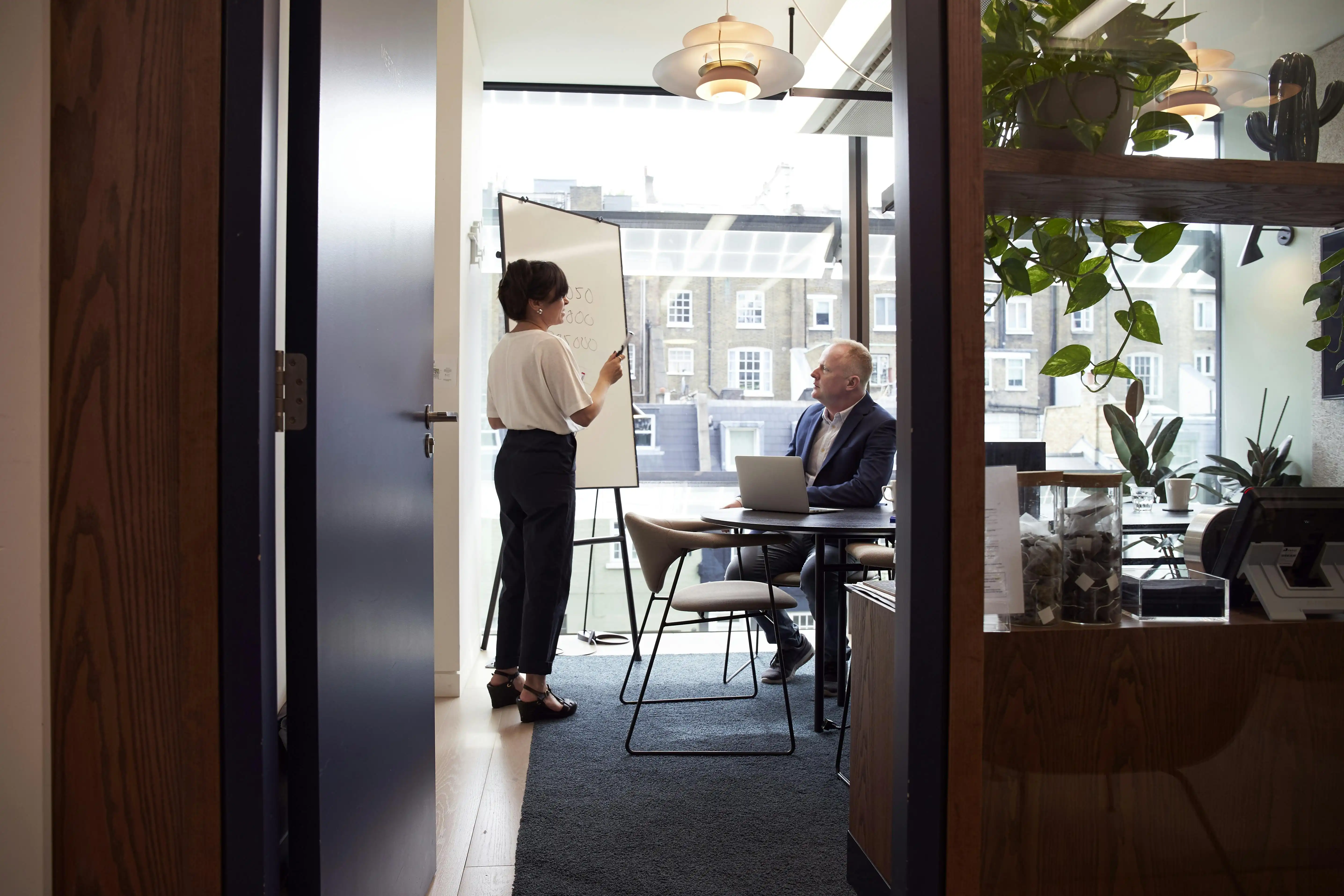 Marketing Specialists having a meeting
