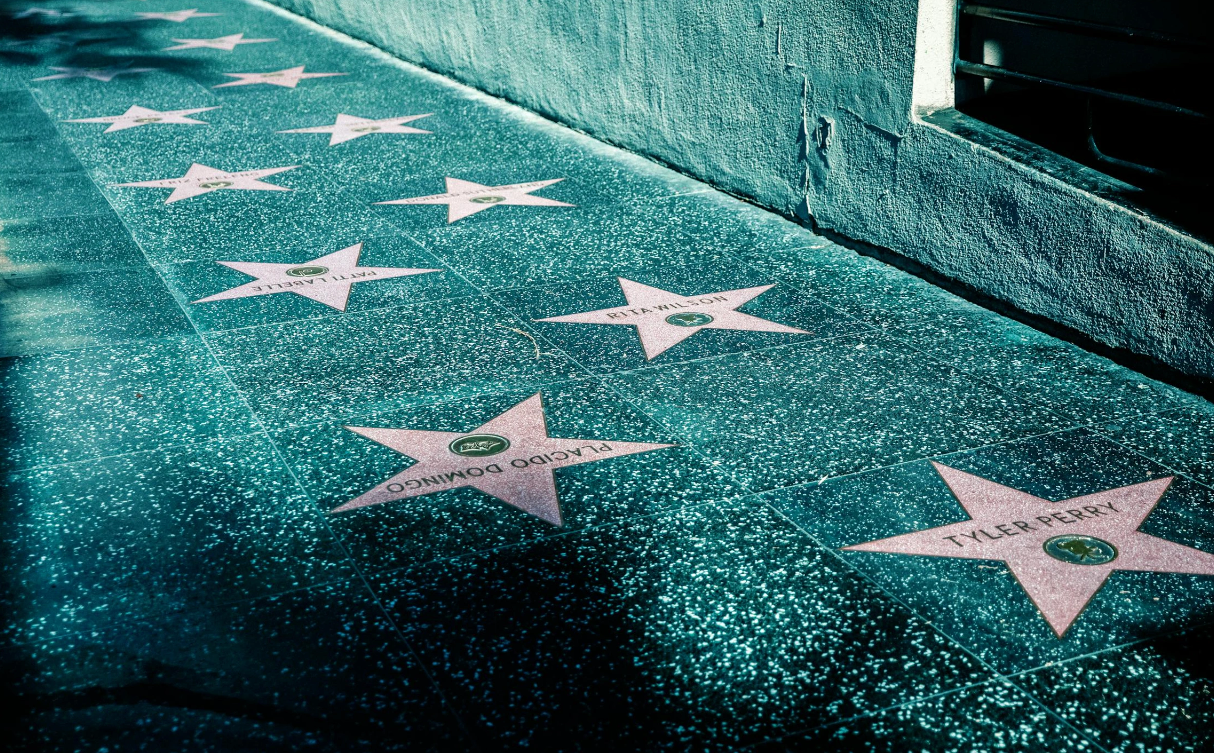 Hollywood's walk of fame
