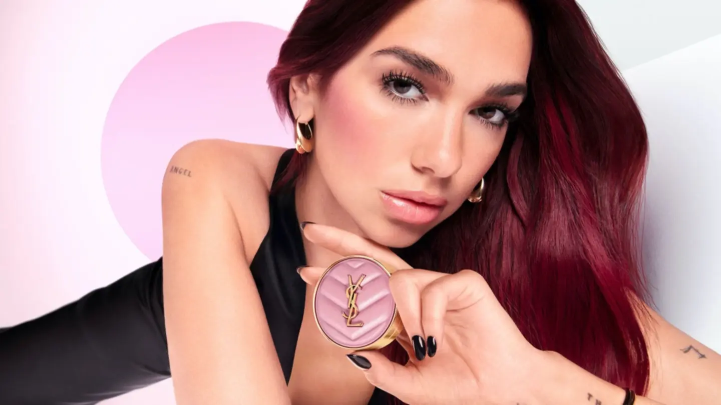 Dua Lipa x YSL Beauty