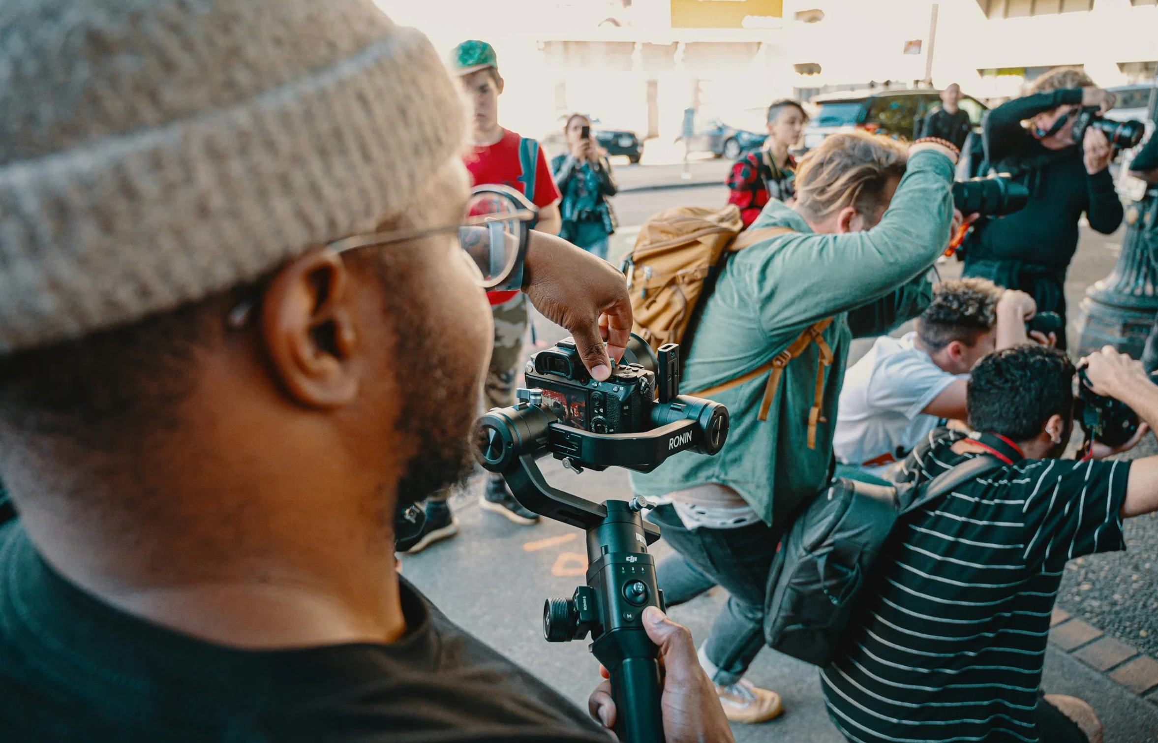 Paparazzi and press