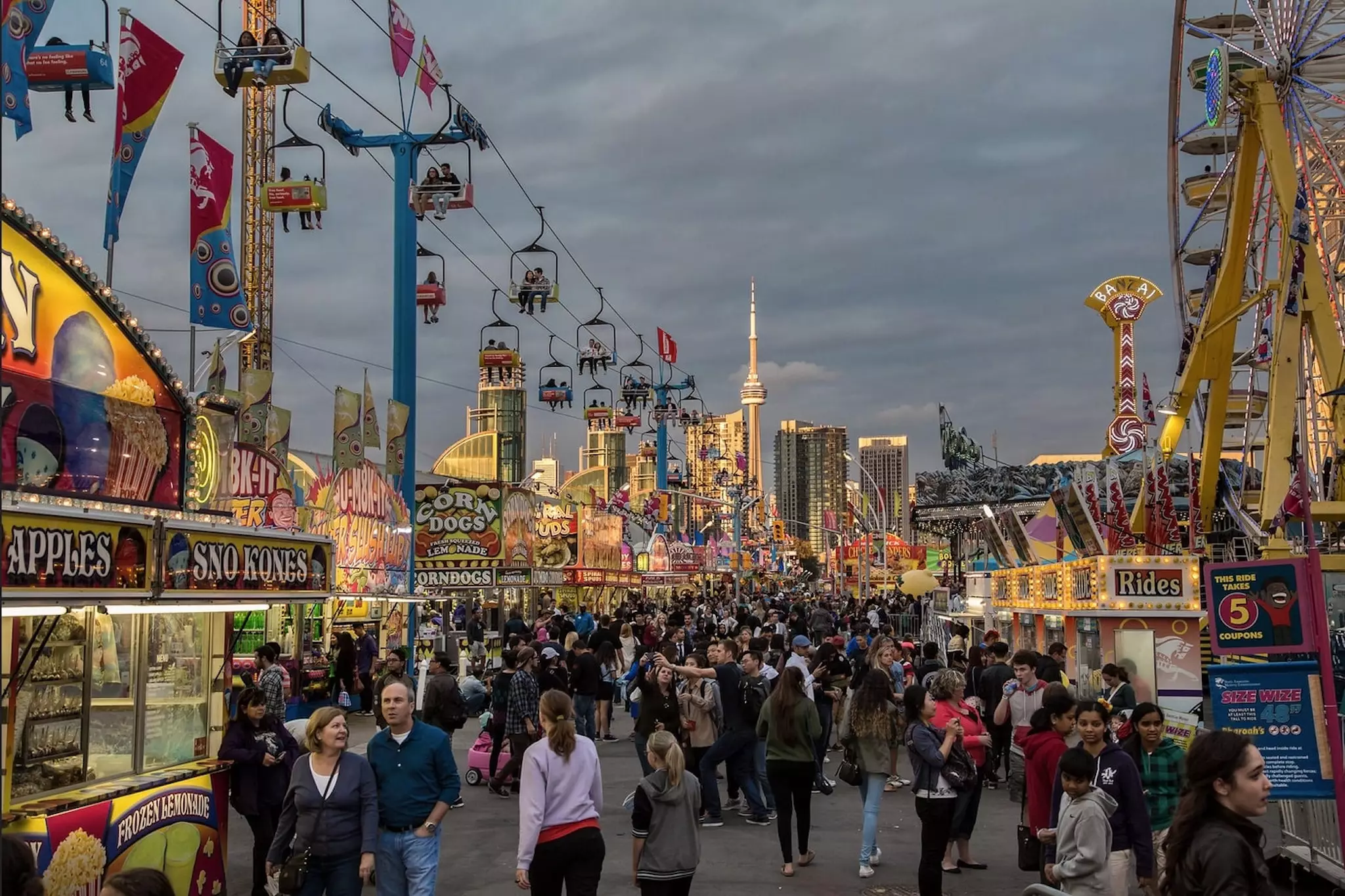 CNE at night