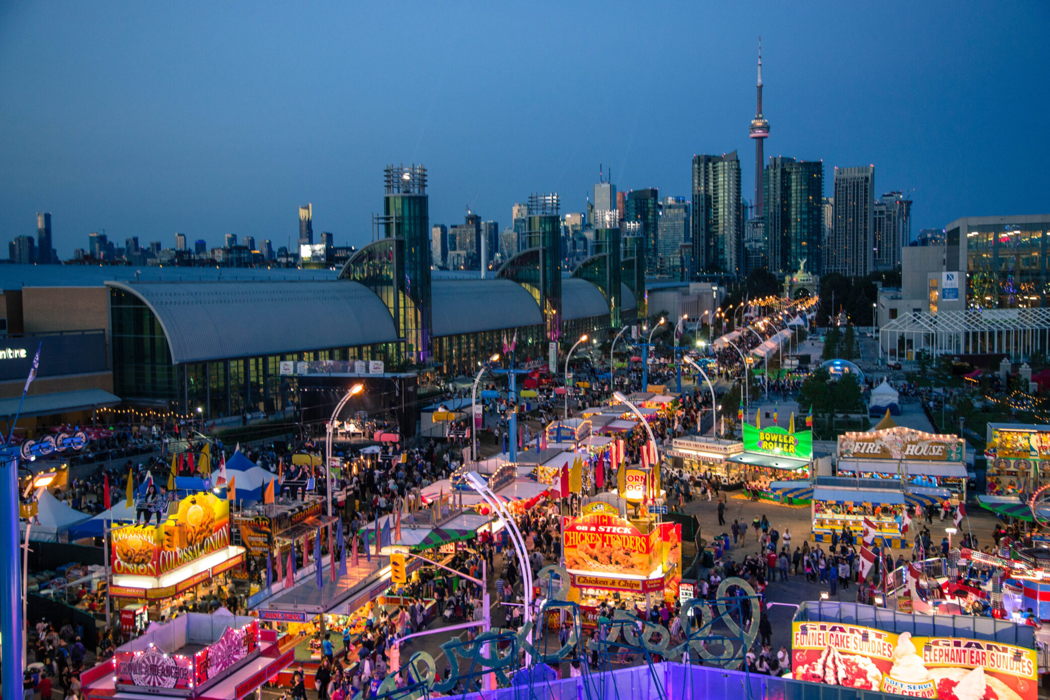 CNE at night
