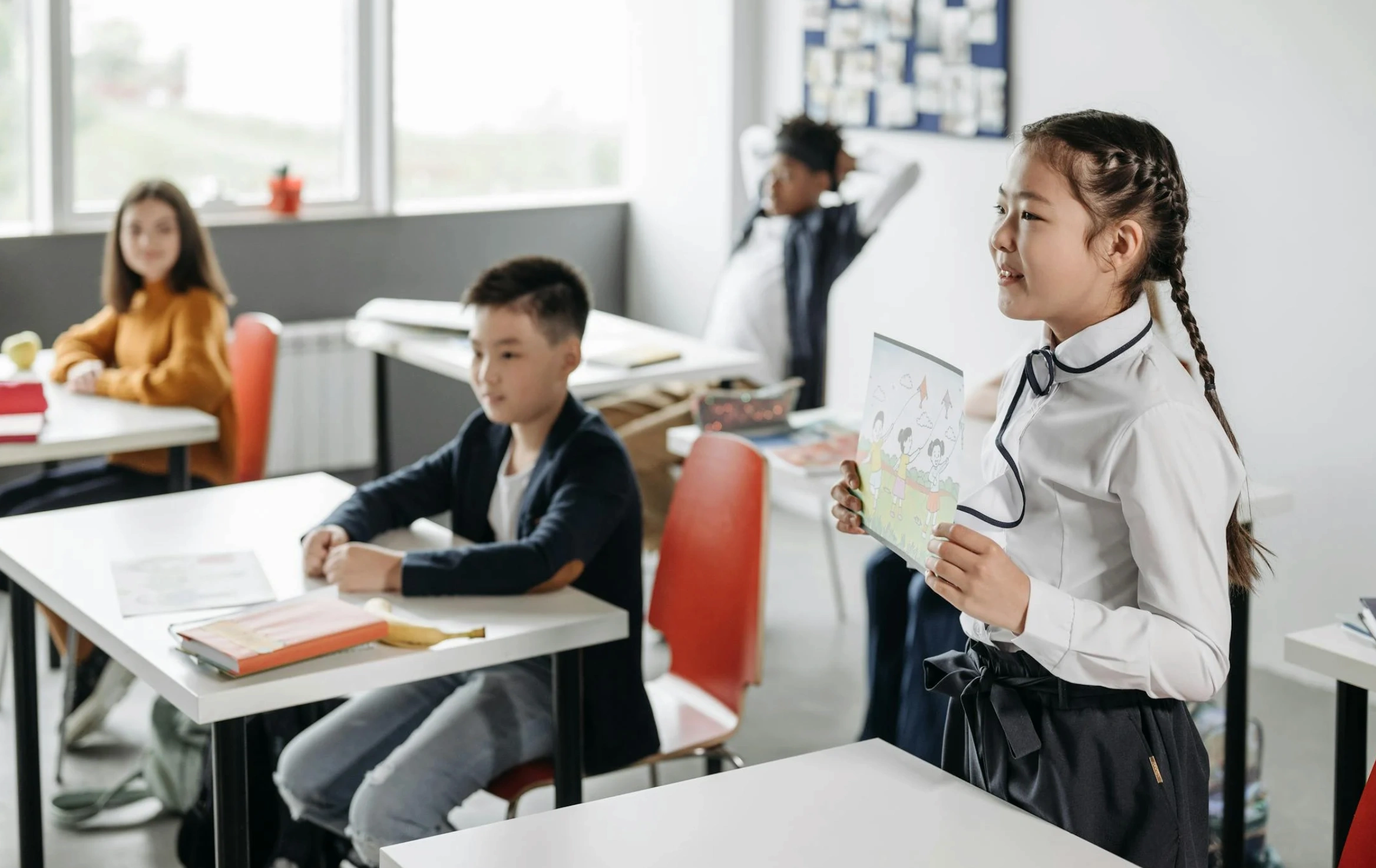 children in class