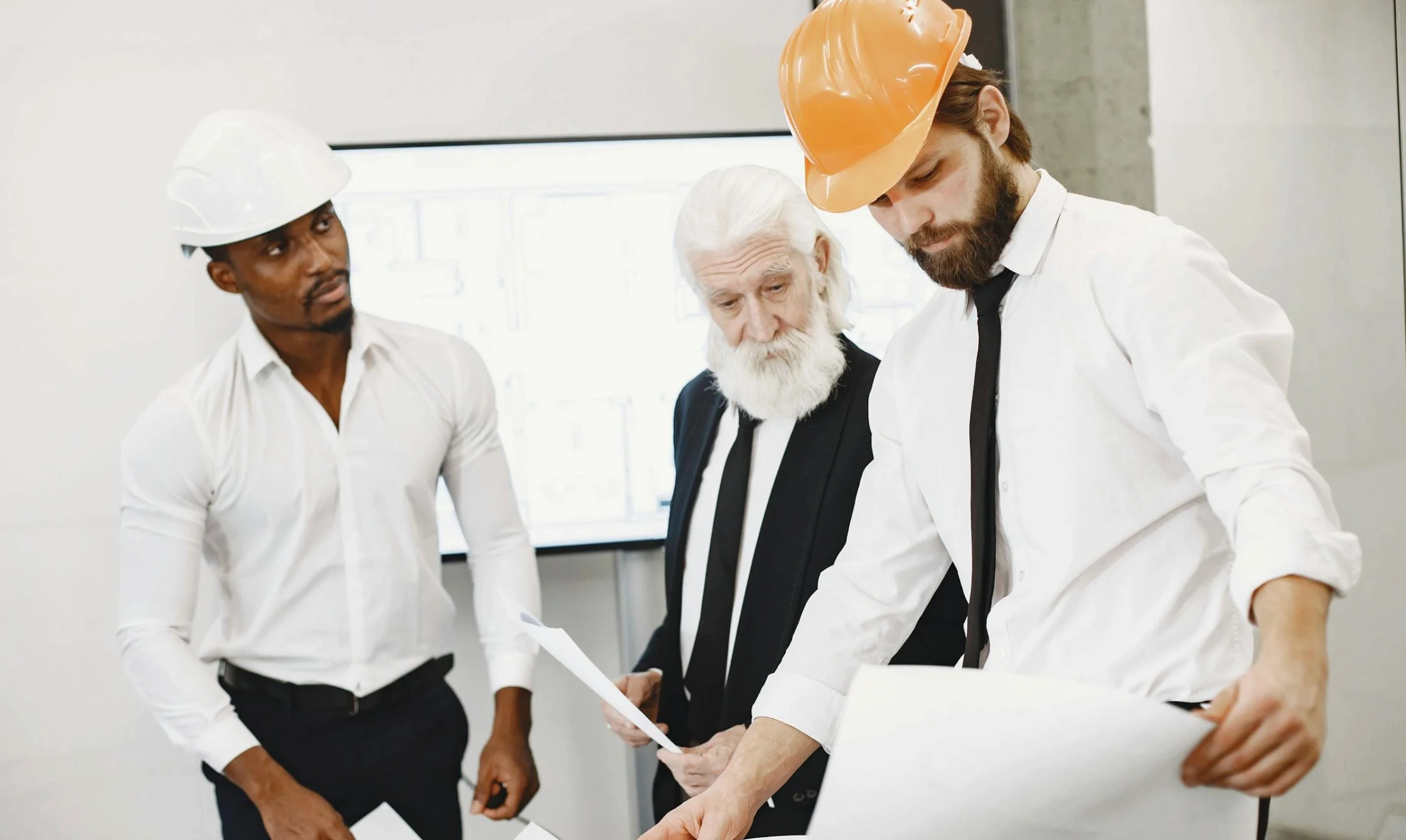 team of contractors