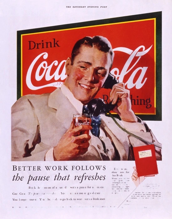 1930's coke advertisement 