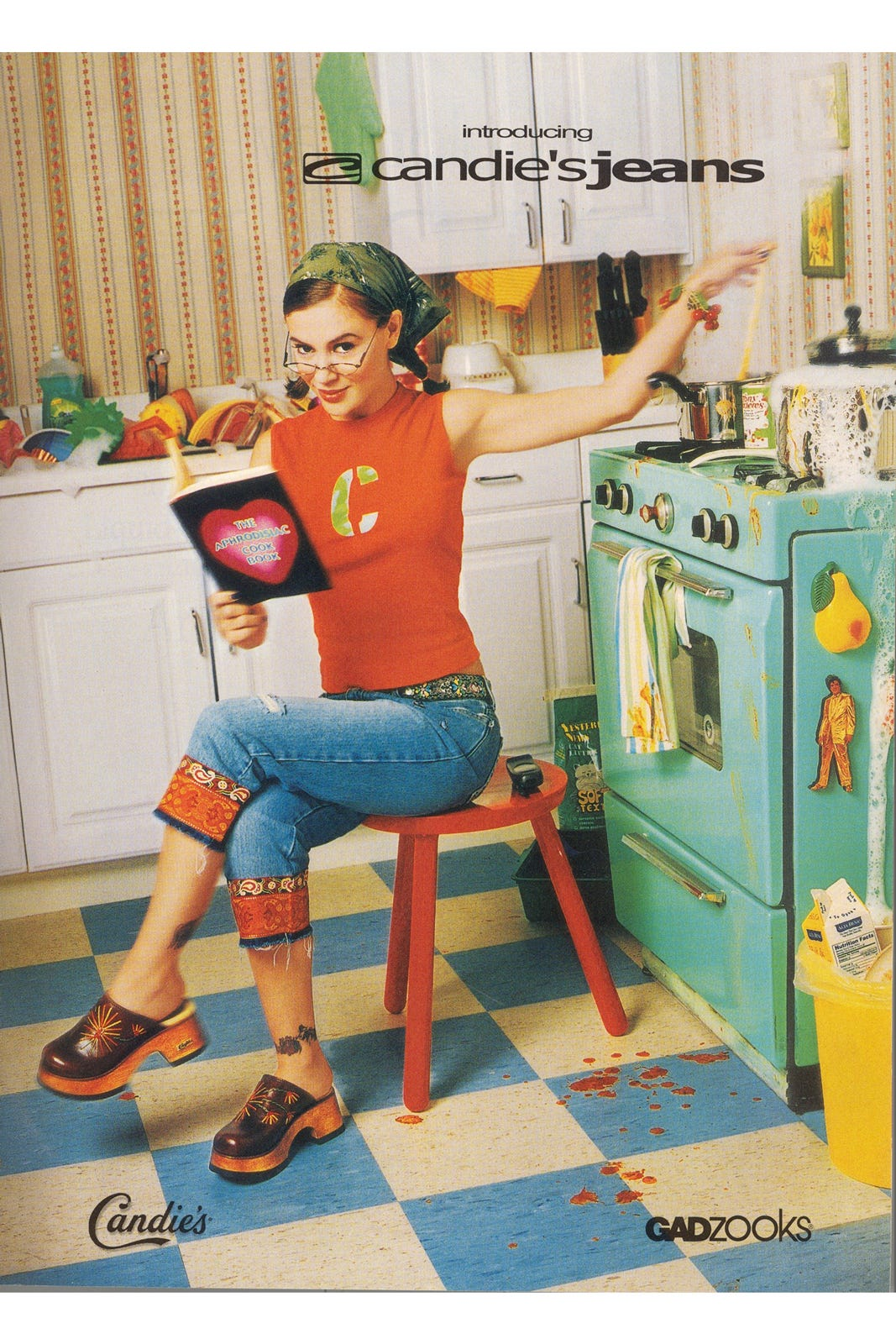 1990's jeans poster