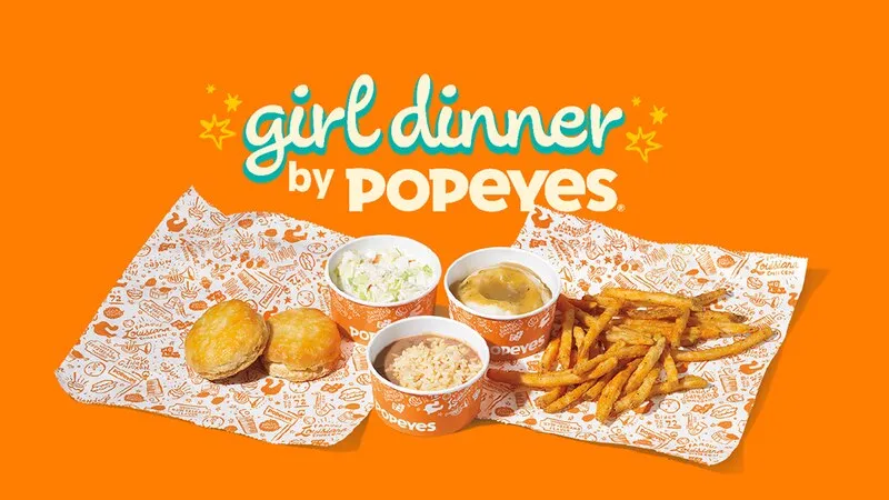 Girl Dinner Popeyes