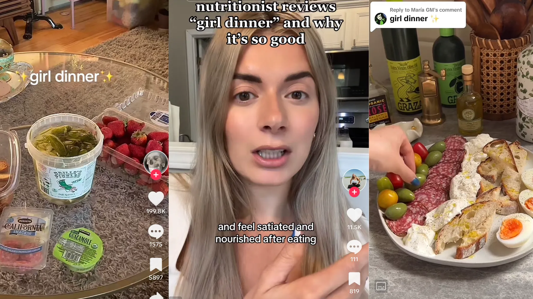 Girl Dinner Tiktok